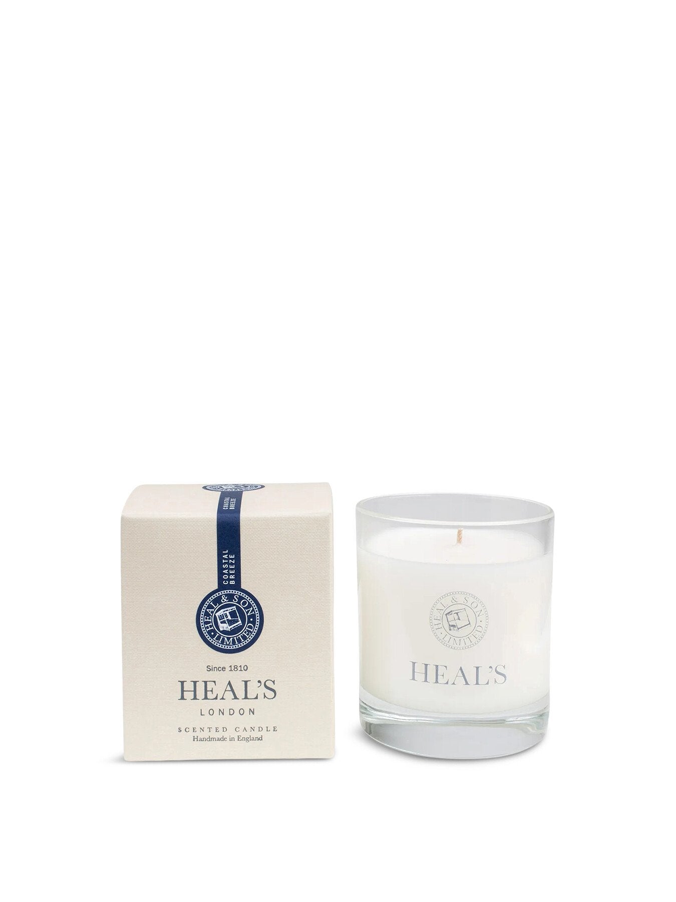 Coastal Breeze Scented Glass Candle
