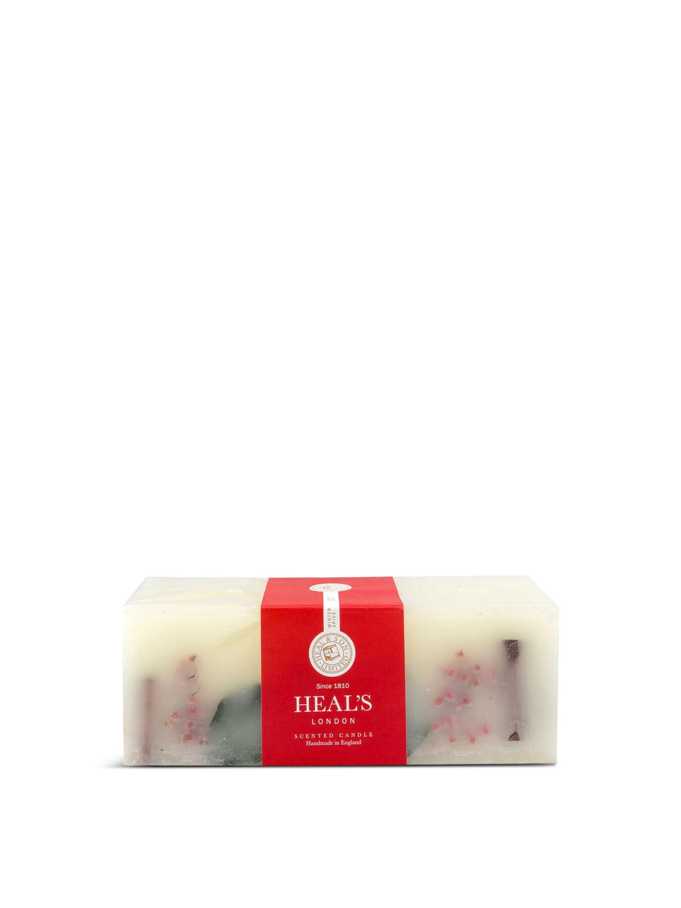 Winter Spice Brick Candle With Botanicals