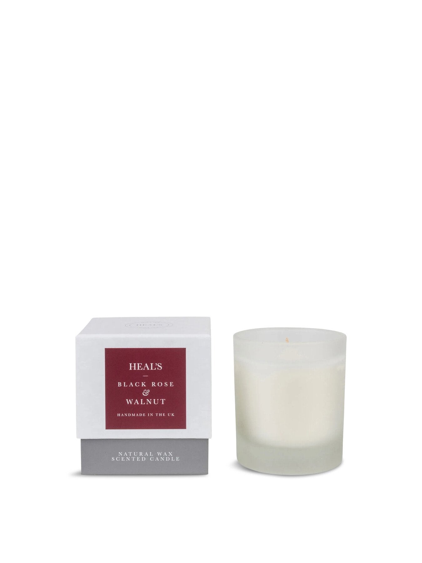 Black Rose and Walnut Scented Candle