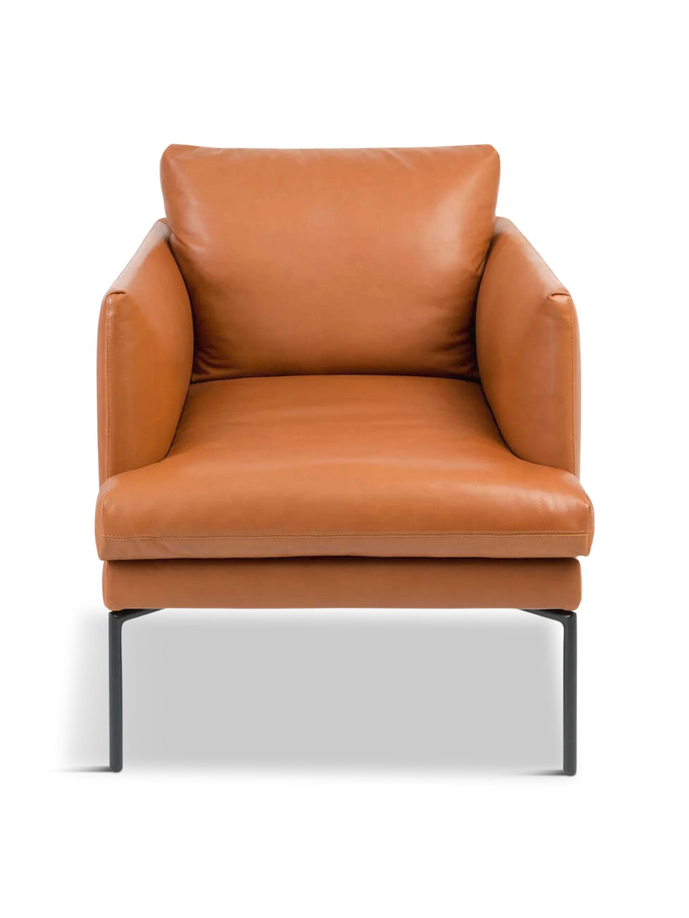Matera Armchair Daino Leather Treacle
