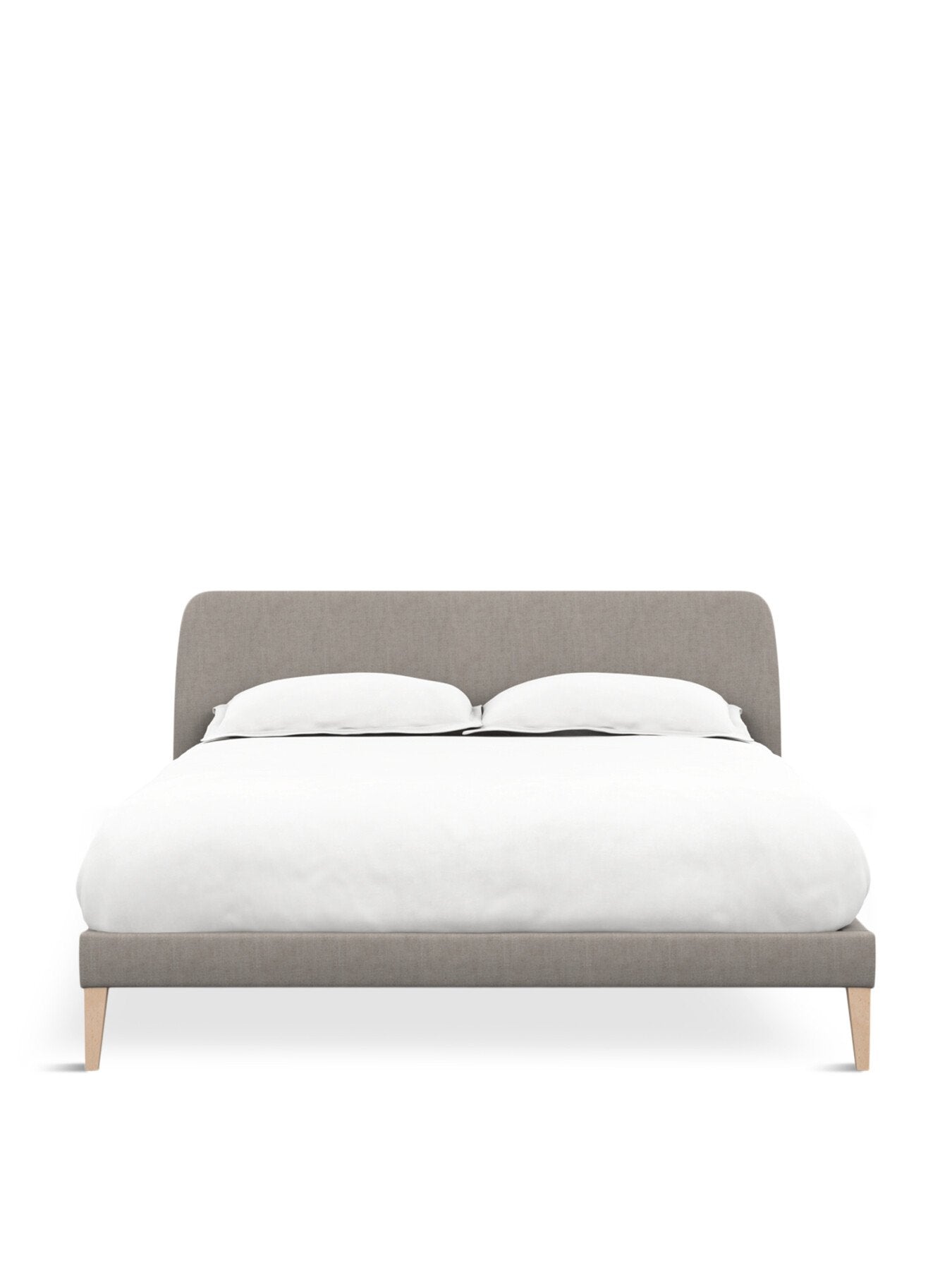 Wallis Bed King Broadweave Pebble