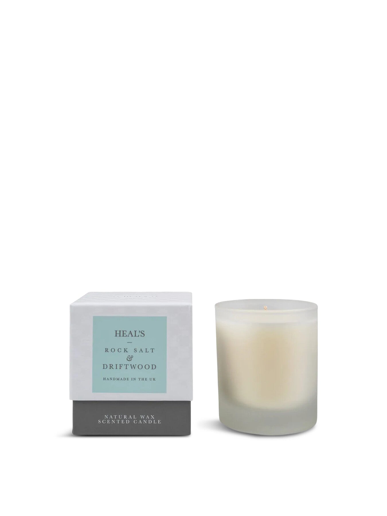 Rock Salt & Driftwood Scented Candle