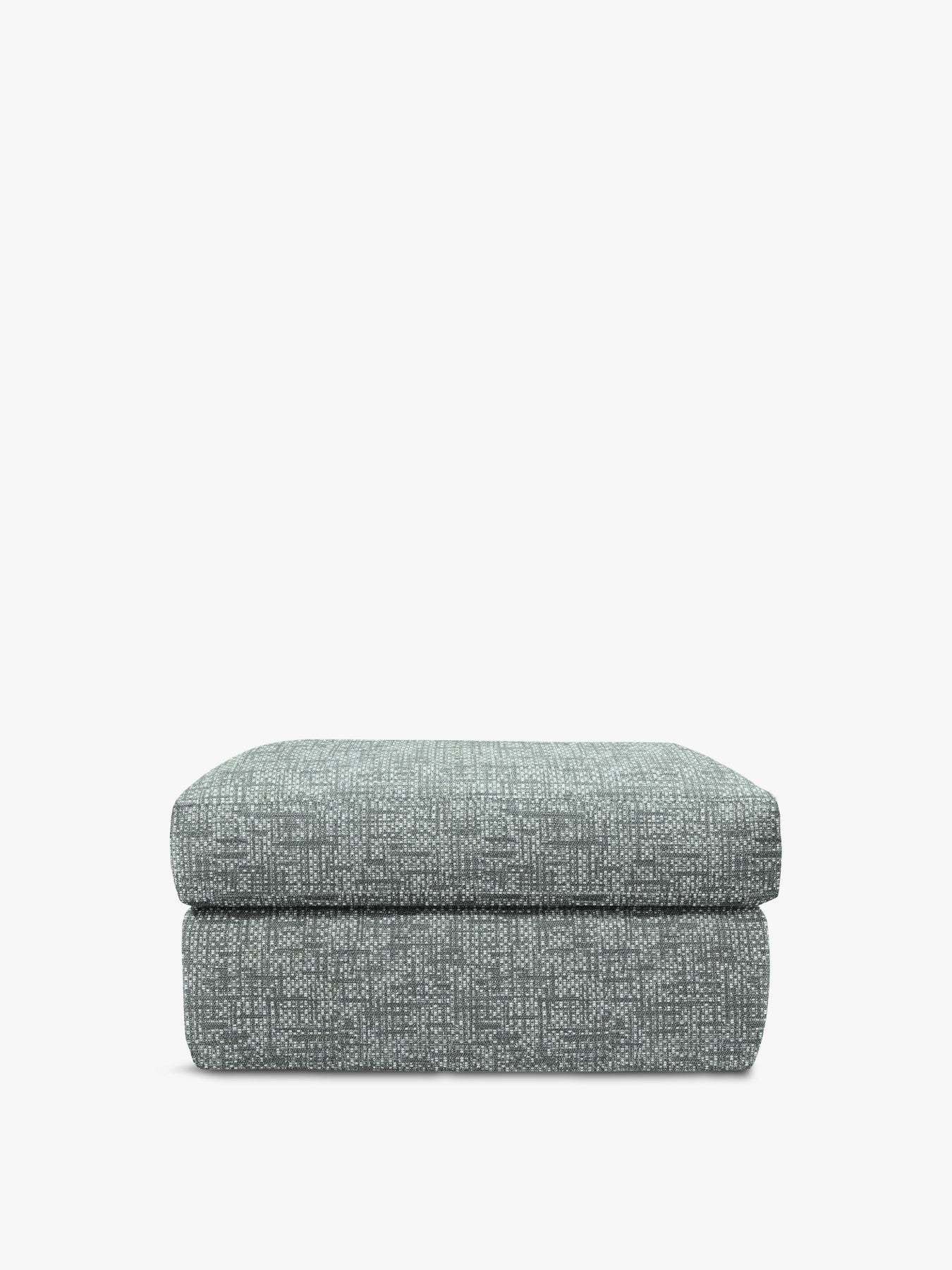 Seattle Storage Stool in Remco Light Fabric