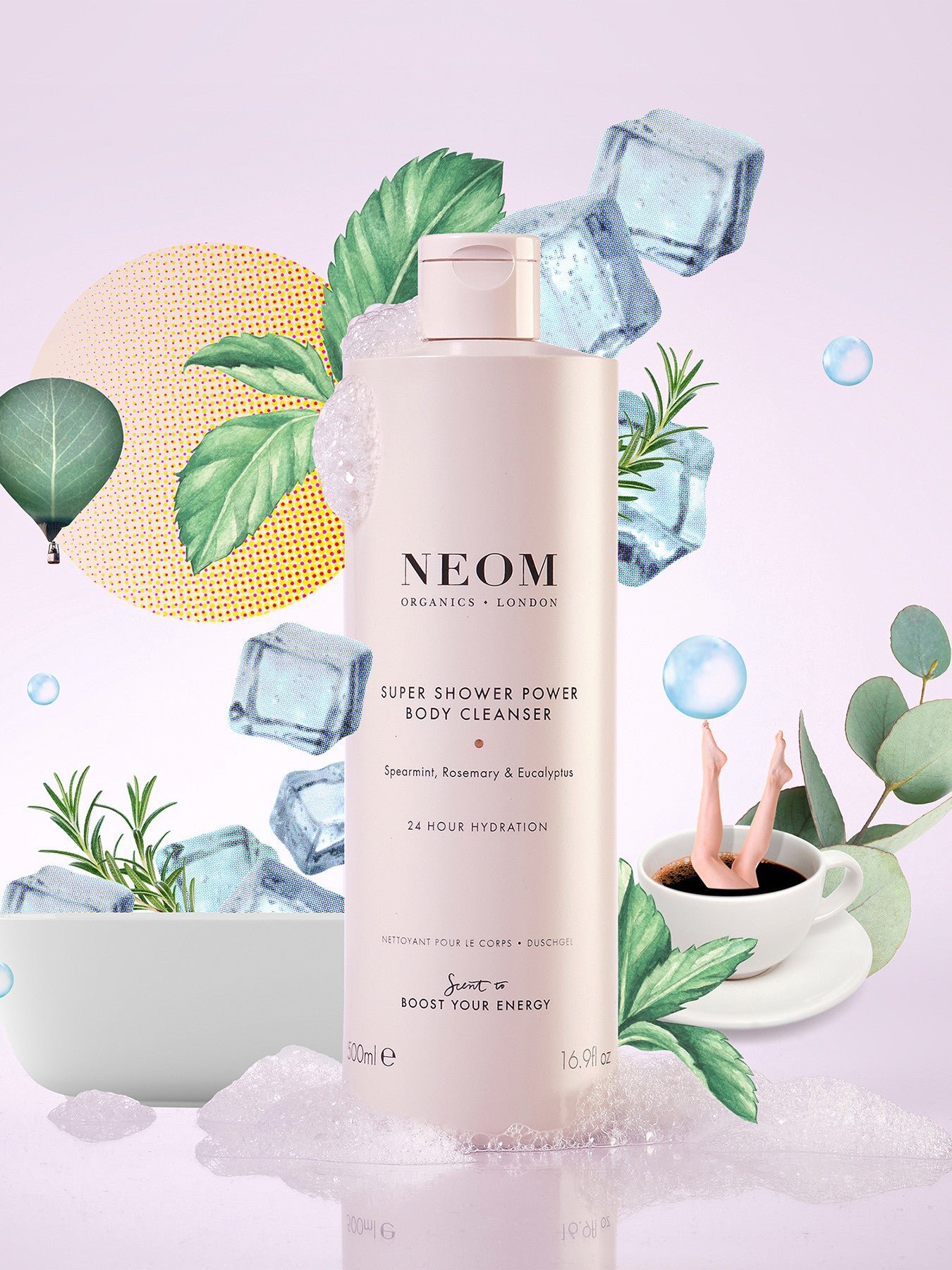 Super Shower Power Body Cleanser 500ml