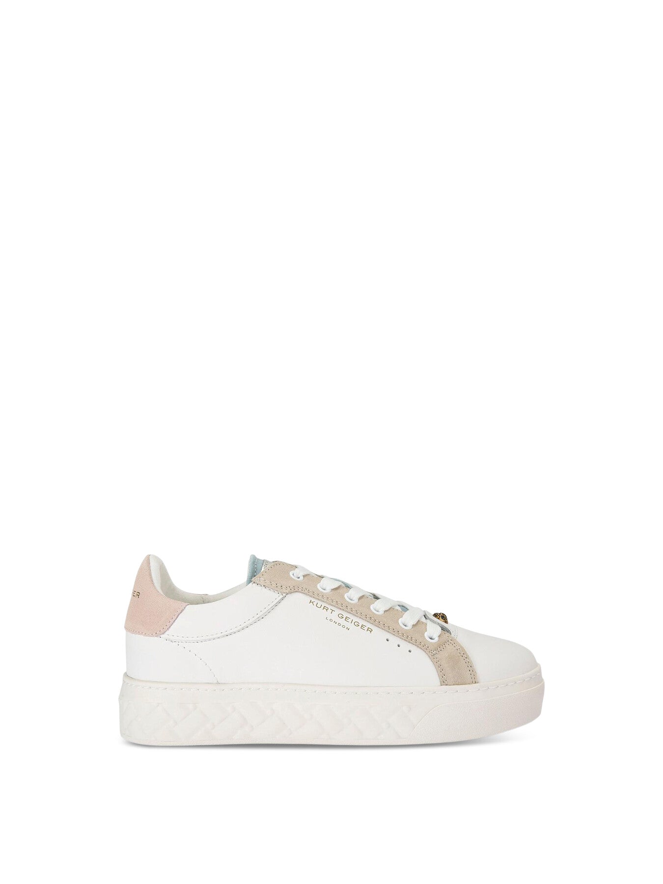Kensington Cupsole Leather Lace Up Trainers