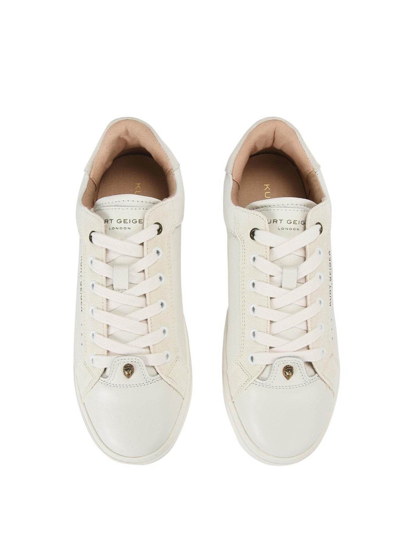 Kensington Cupsole Leather Lace Up Trainers