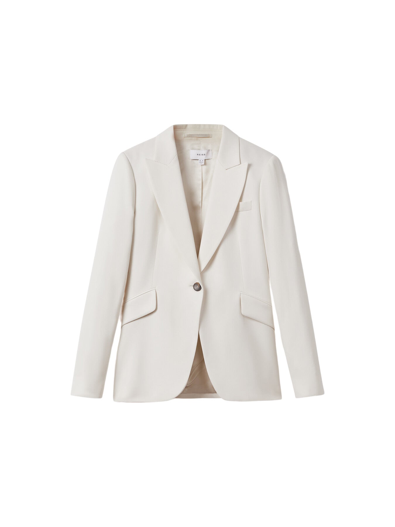 CreamMillie Tailored Single Breasted Suit Blazer