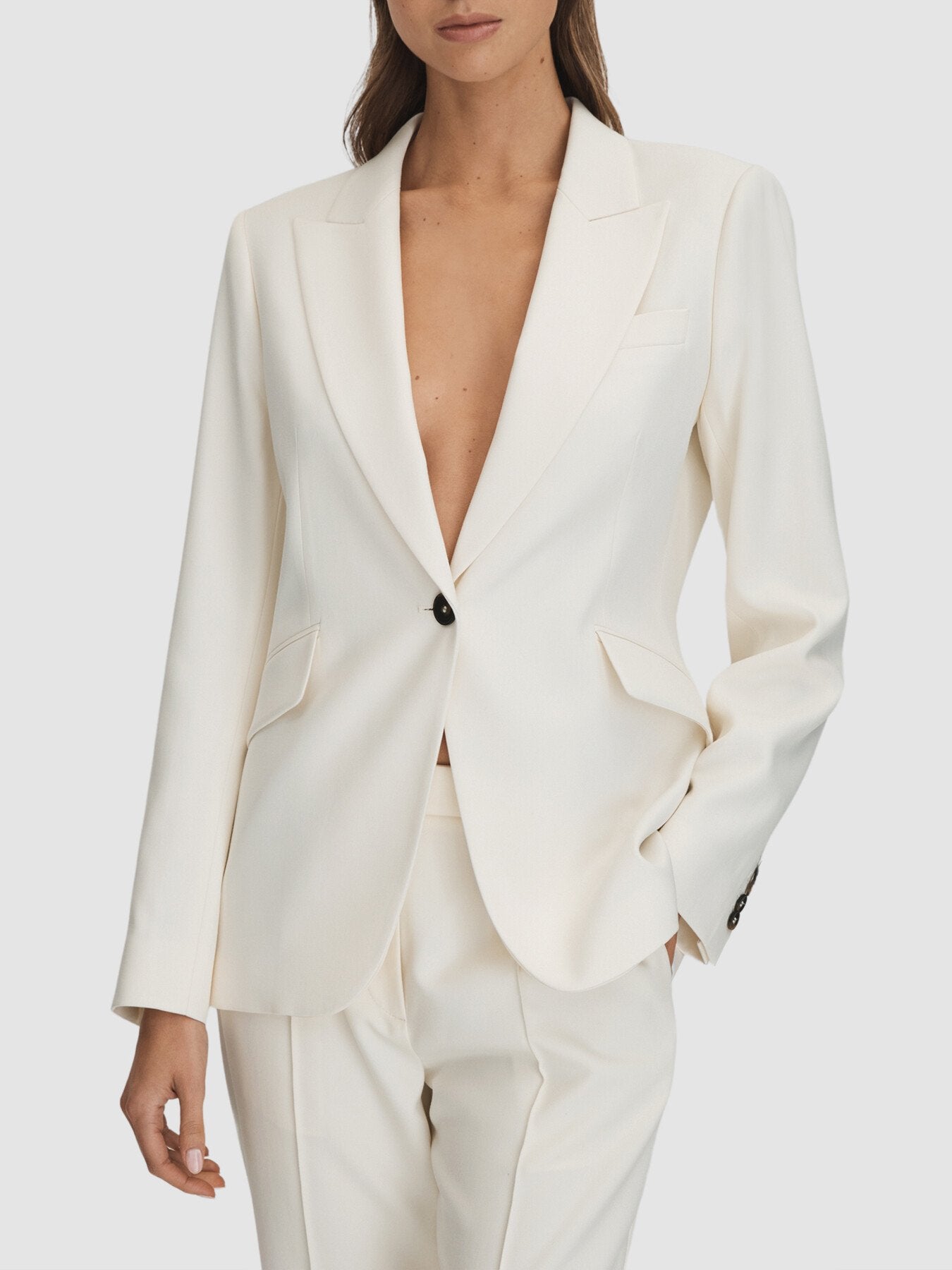 Millie Tailored Single Breasted Suit Blazer
