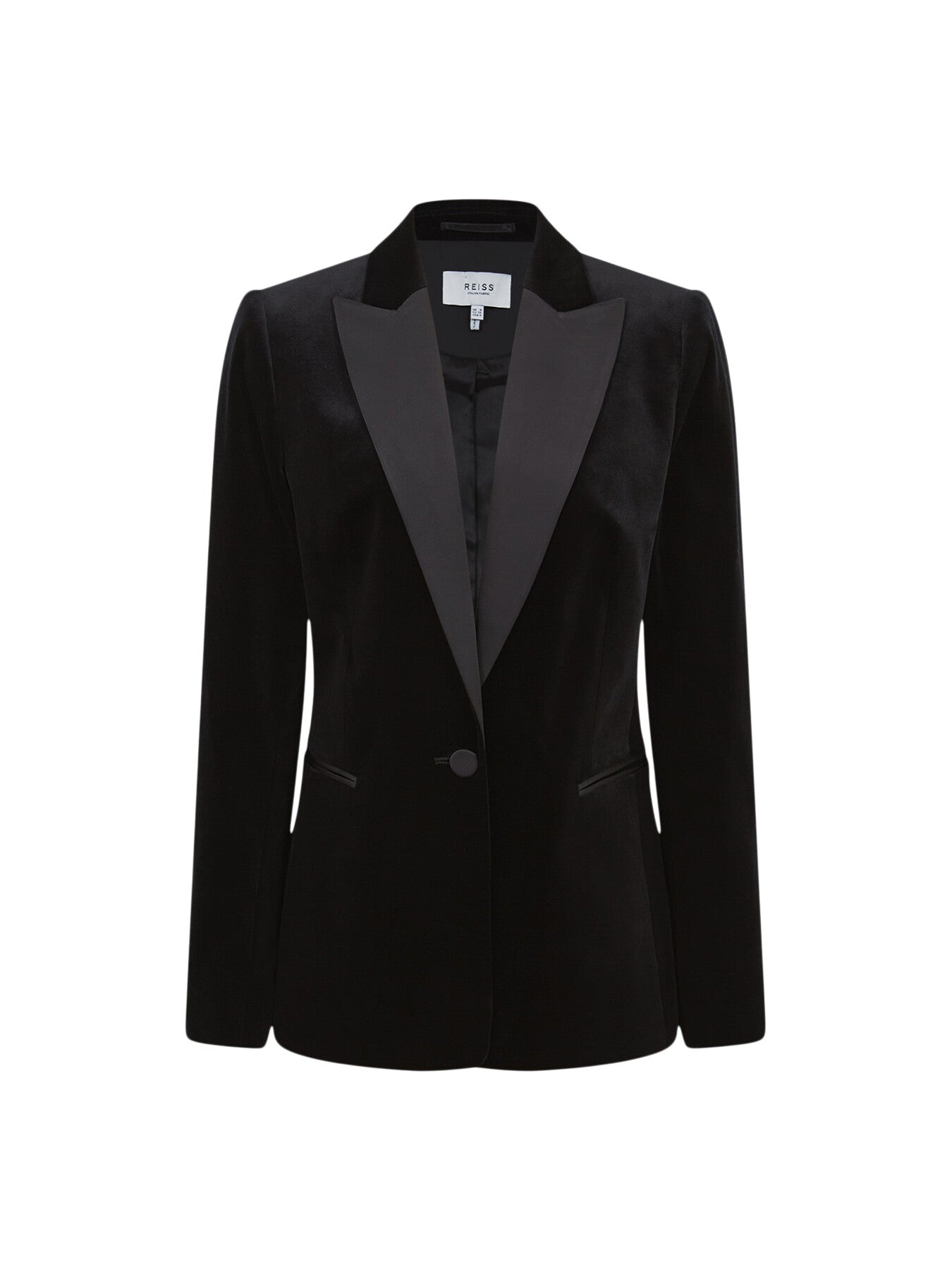 Opal Velvet Single Breasted Blazer