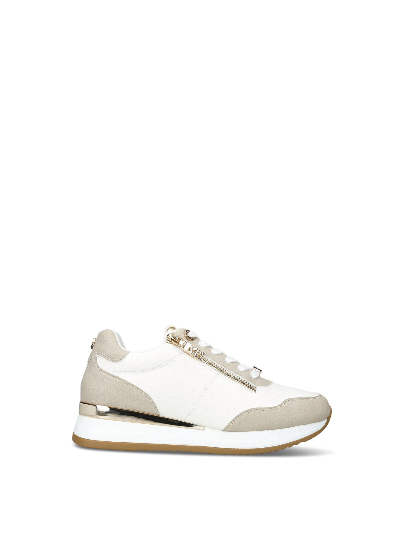 Lina Taupe Sneakers Designer Footwear at Fenwick