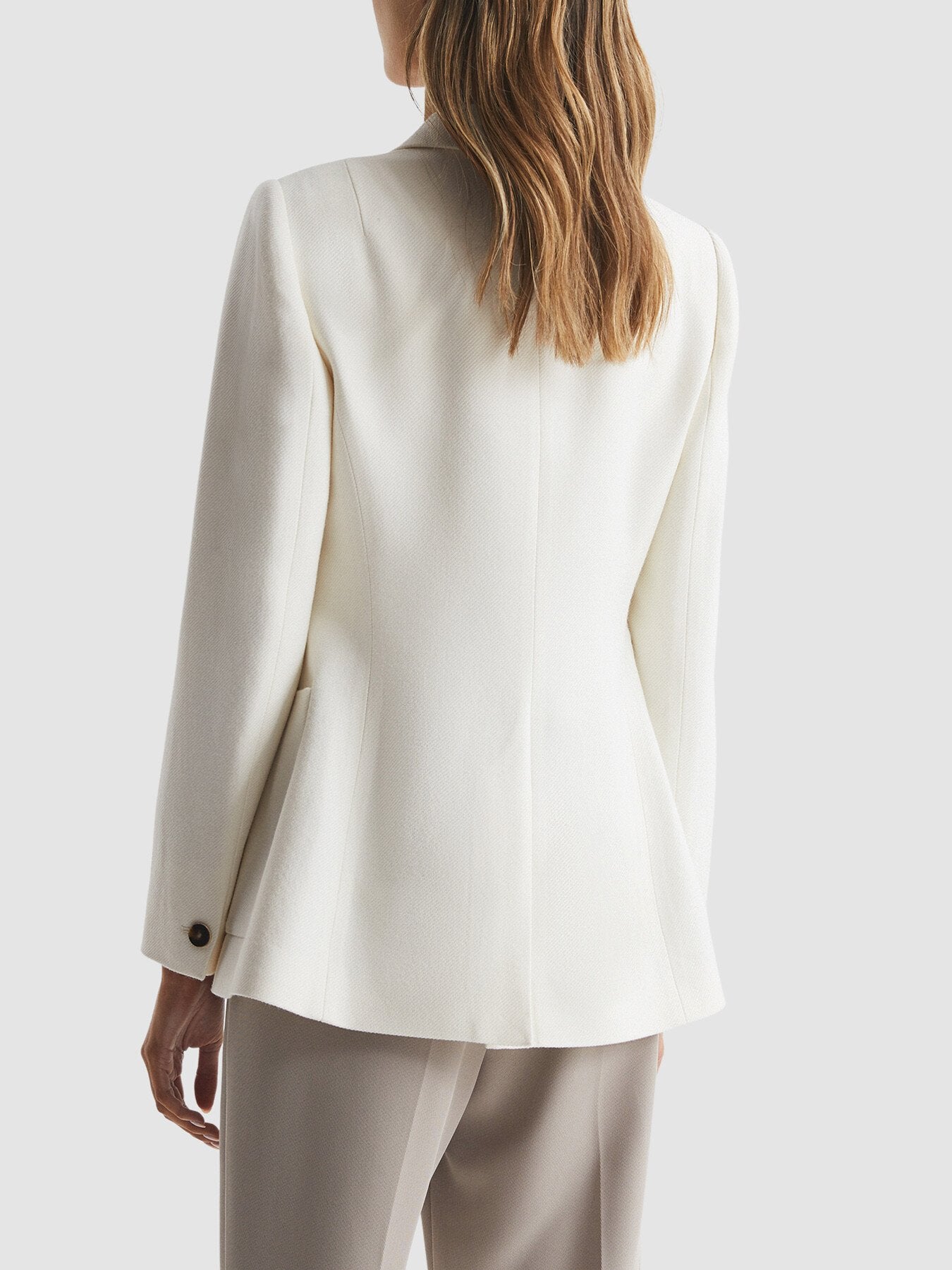 Larsson Double Breasted Twill Blazer