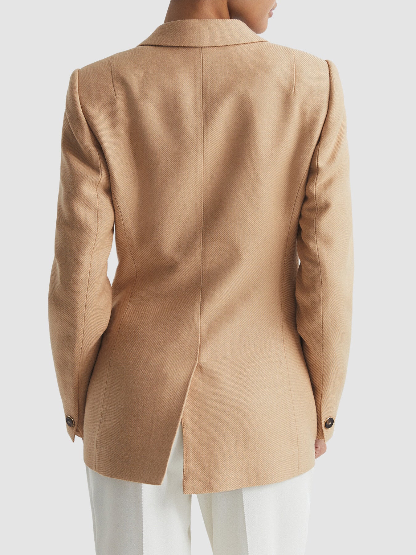 Larsson Double Breasted Twill Blazer