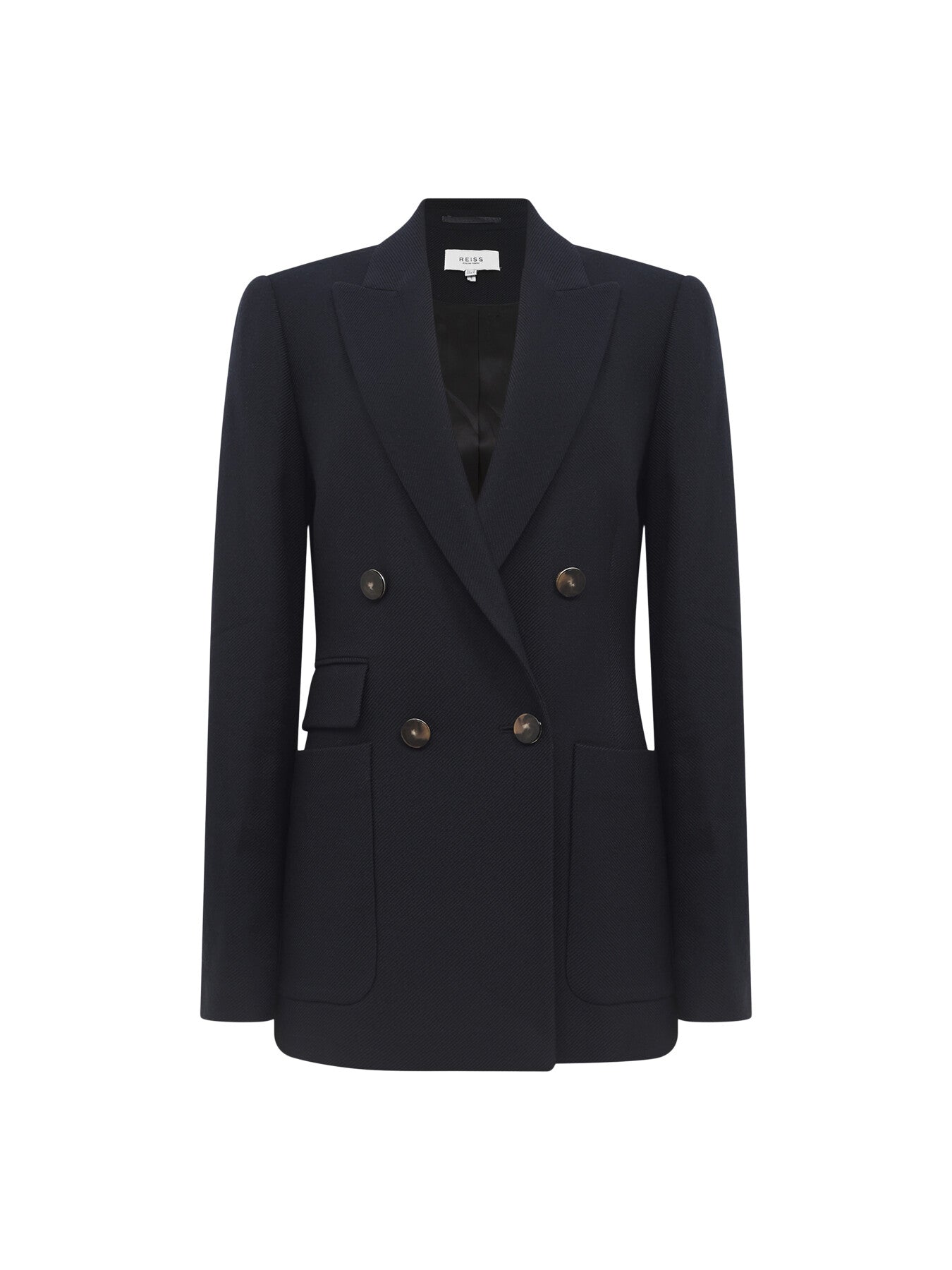 Larsson Double Breasted Twill Blazer