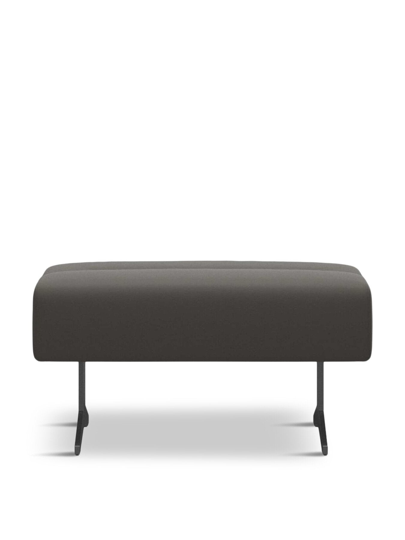 Stella Leather Large Ottoman