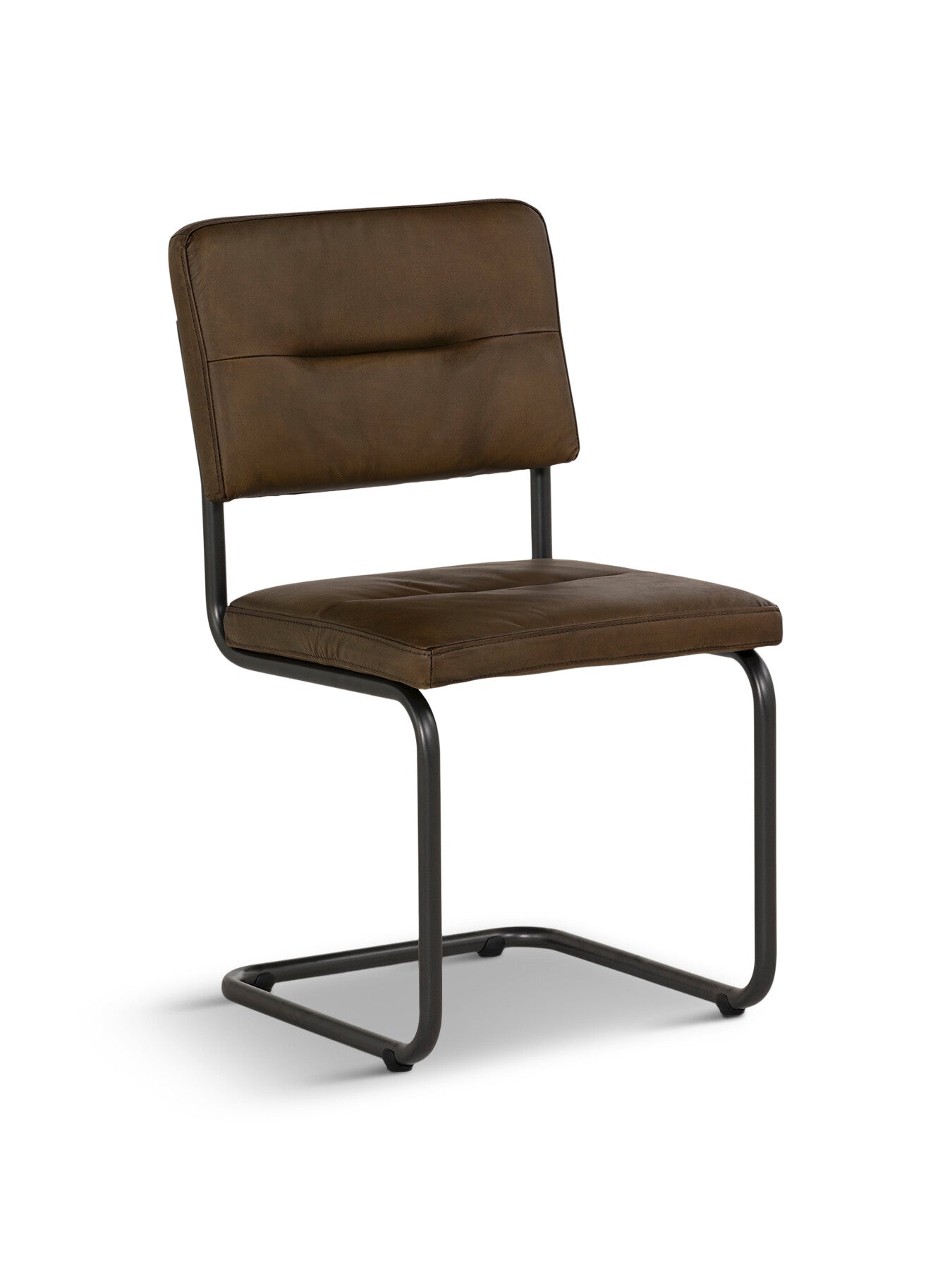 Byron Leather Tufted Dining Chair