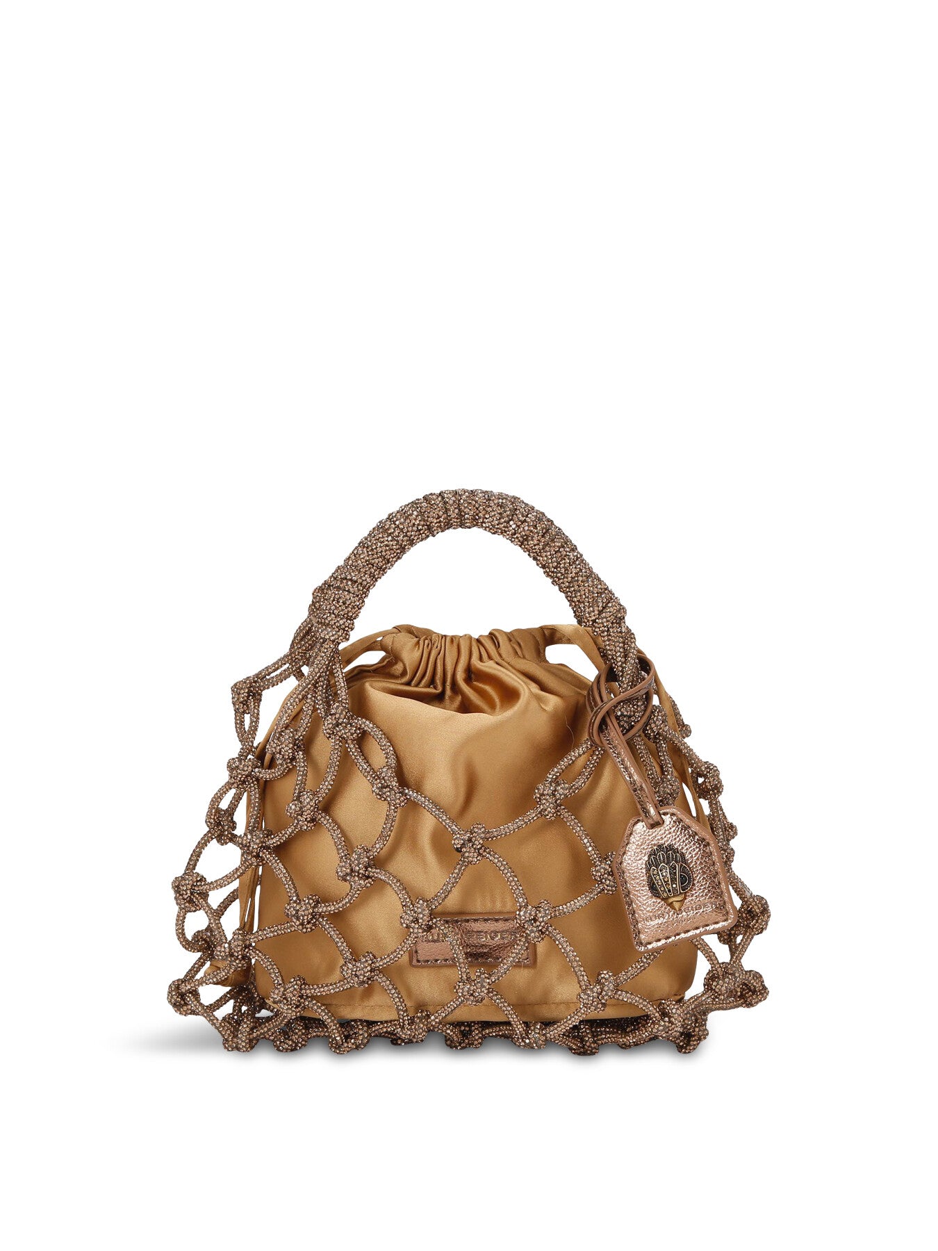 SMALL MACRAME CRYSTAL BAG