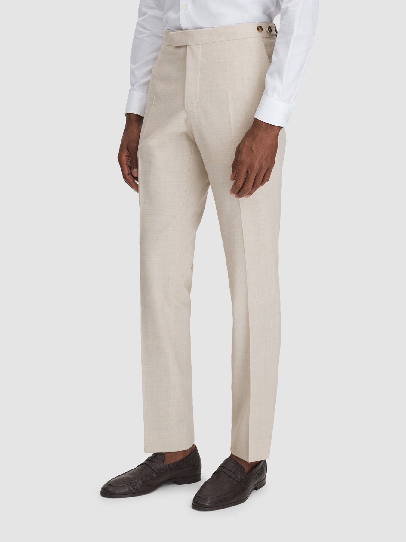 StoneBelmont Slim Fit Side Adjuster Trousers