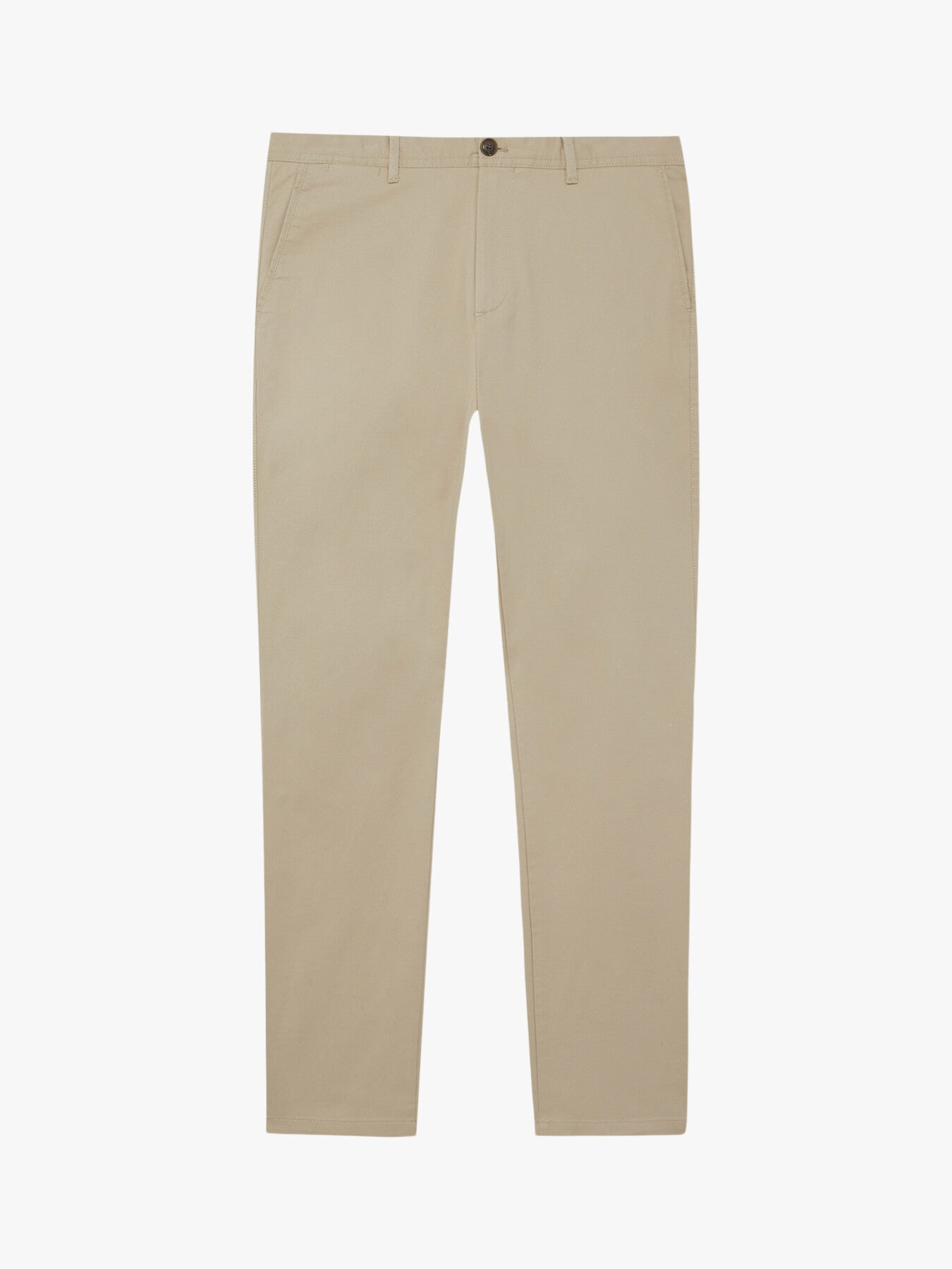Pitch Slim Fit Washed Cotton Blend Chinos