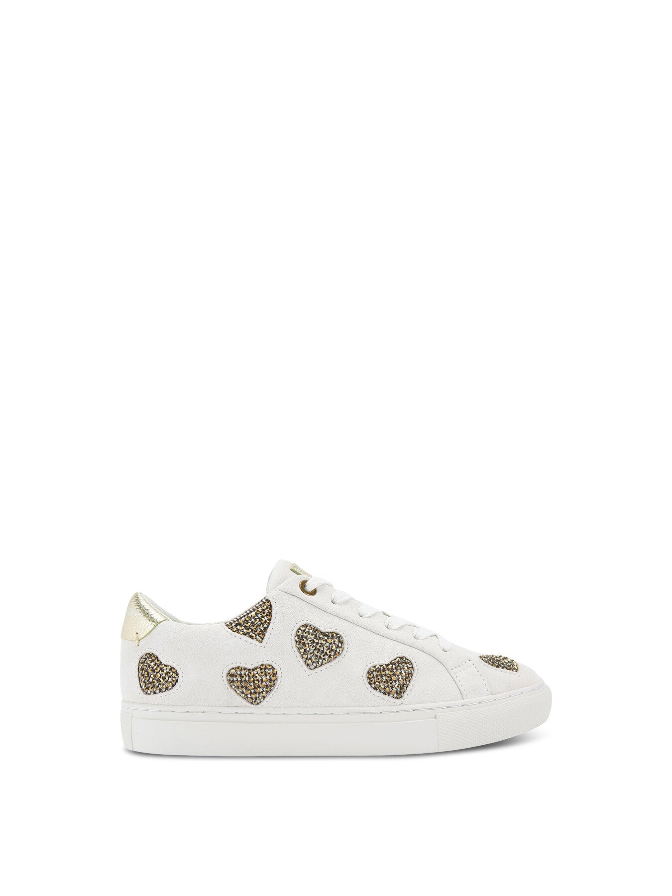Lane Love Leather Lace Up Trainers