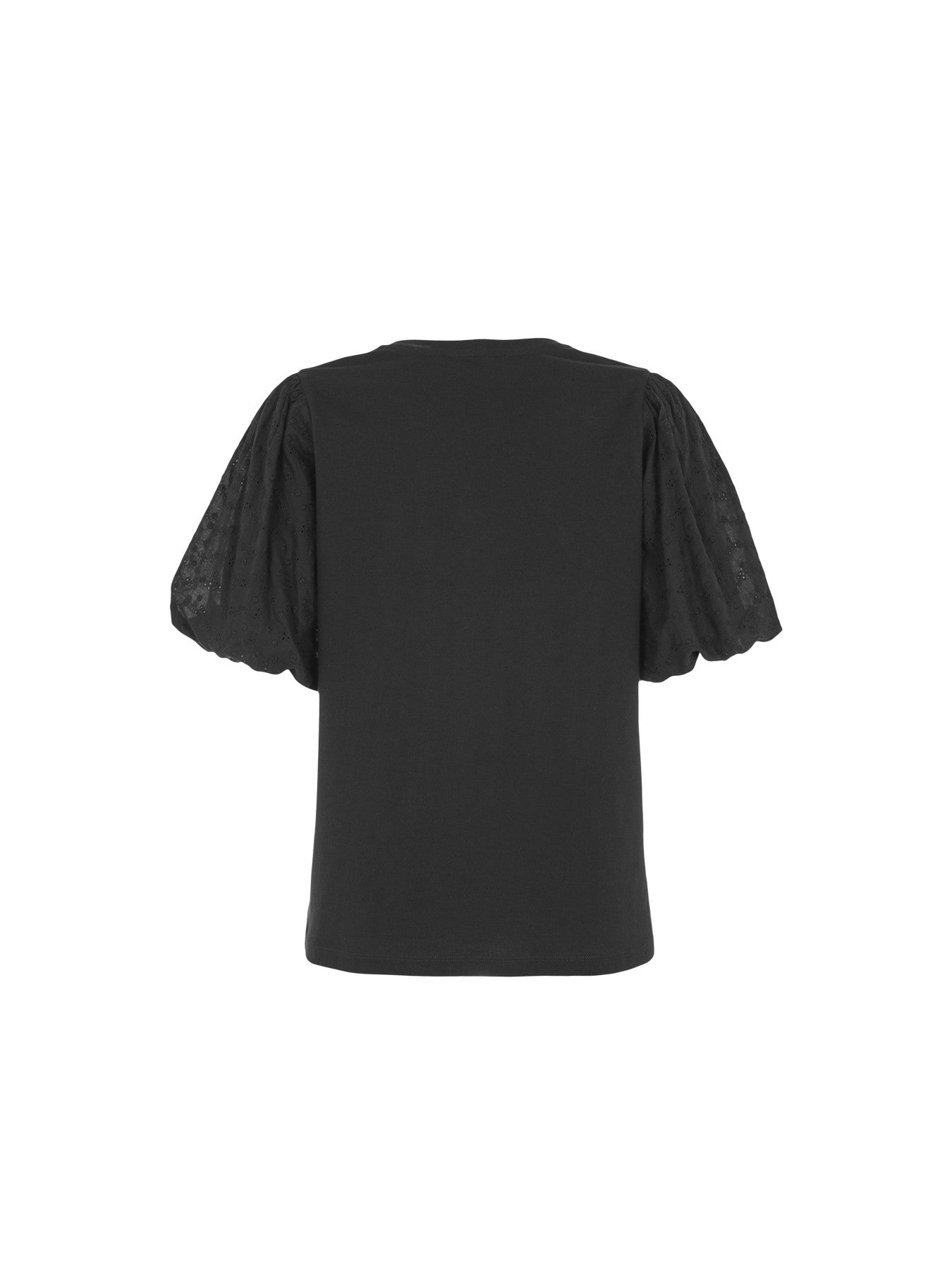 Broderie Puff Sleeve Top