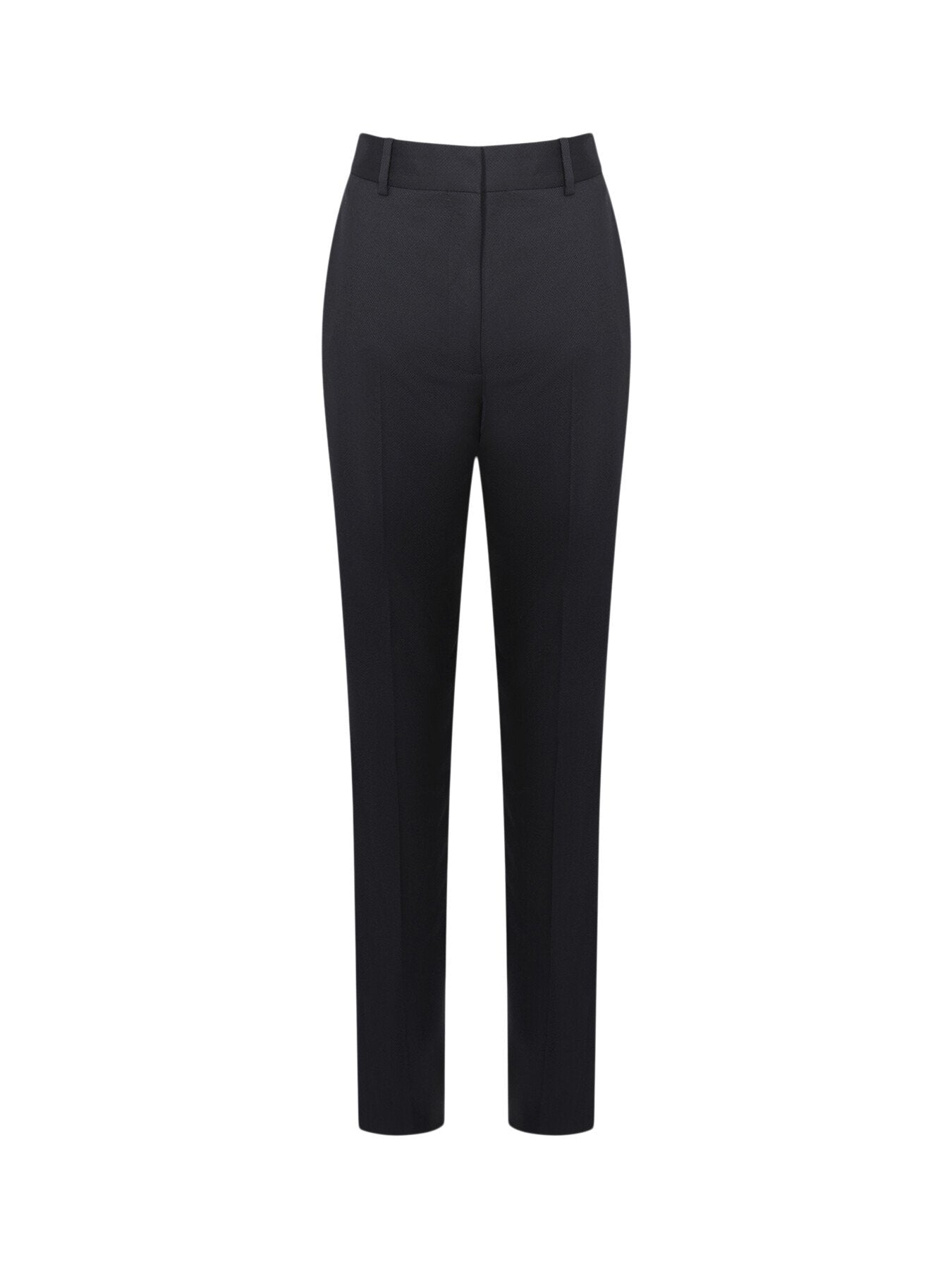 Haisley Wool Blend Tapered Suit Trousers