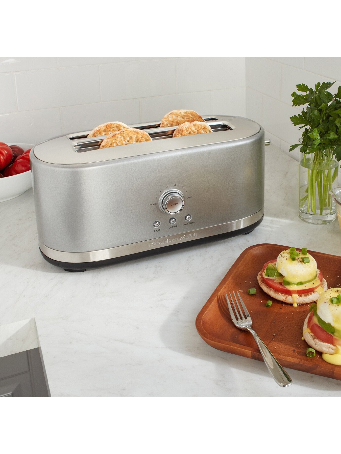 Manual Control Toaster 4 Slot