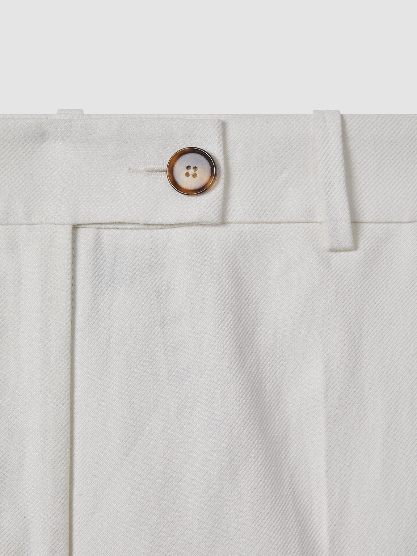 Lori Viscose-Linen Wide Leg Suit Trousers