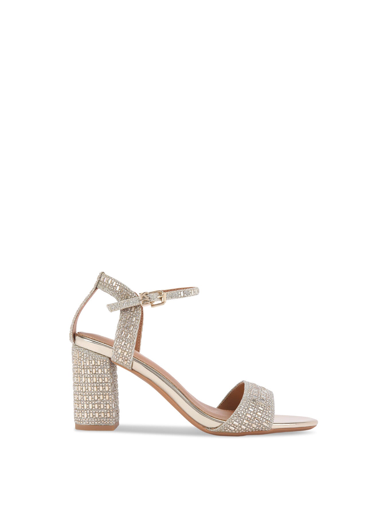 Fleur Bling Block Heels