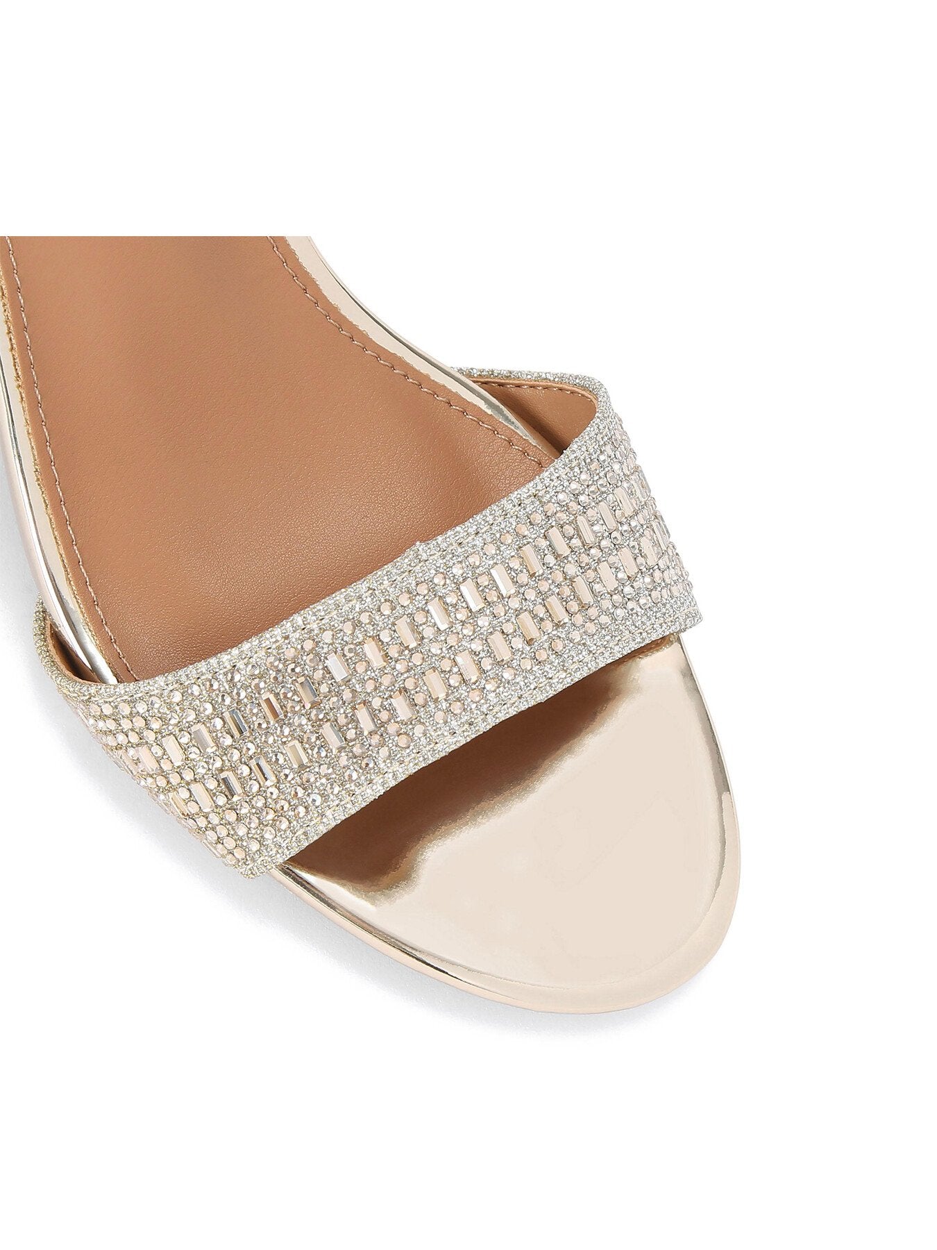 Fleur Bling Block Heels