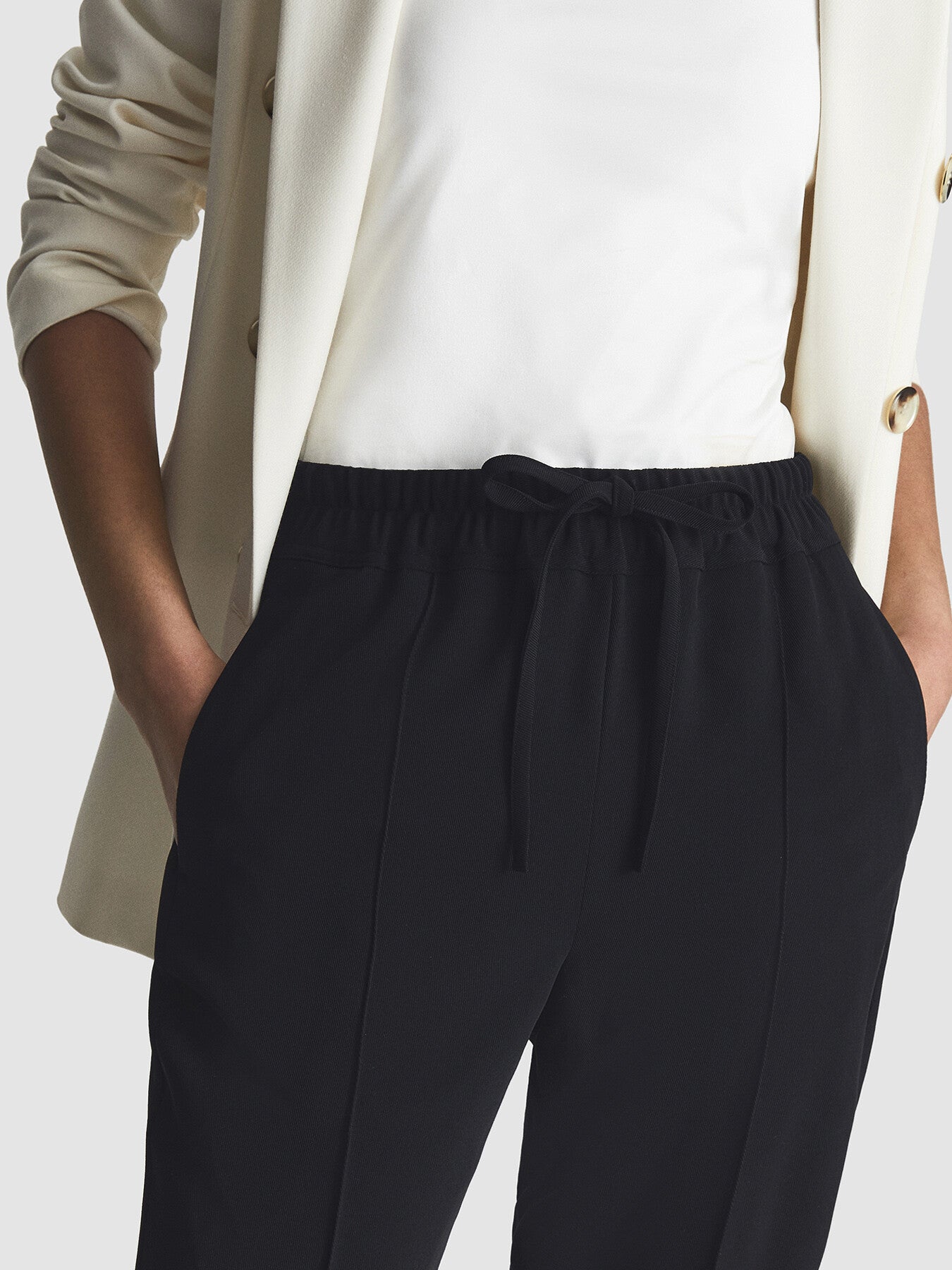 Hailey Tapered Pull On Trousers