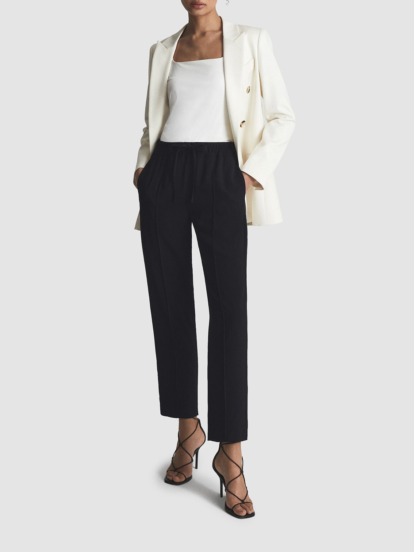 Hailey Tapered Pull On Trousers