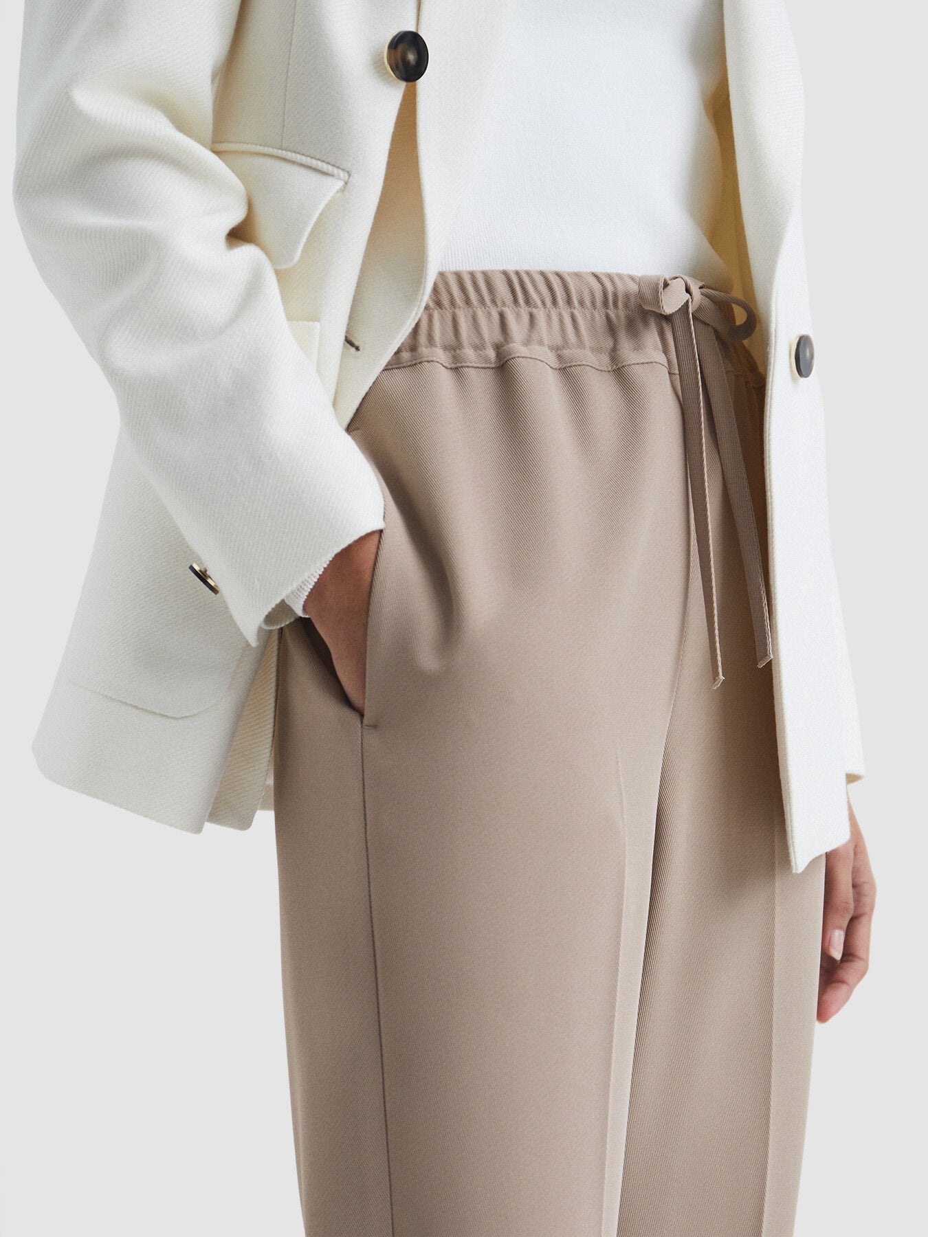 Hailey Tapered Pull On Trousers