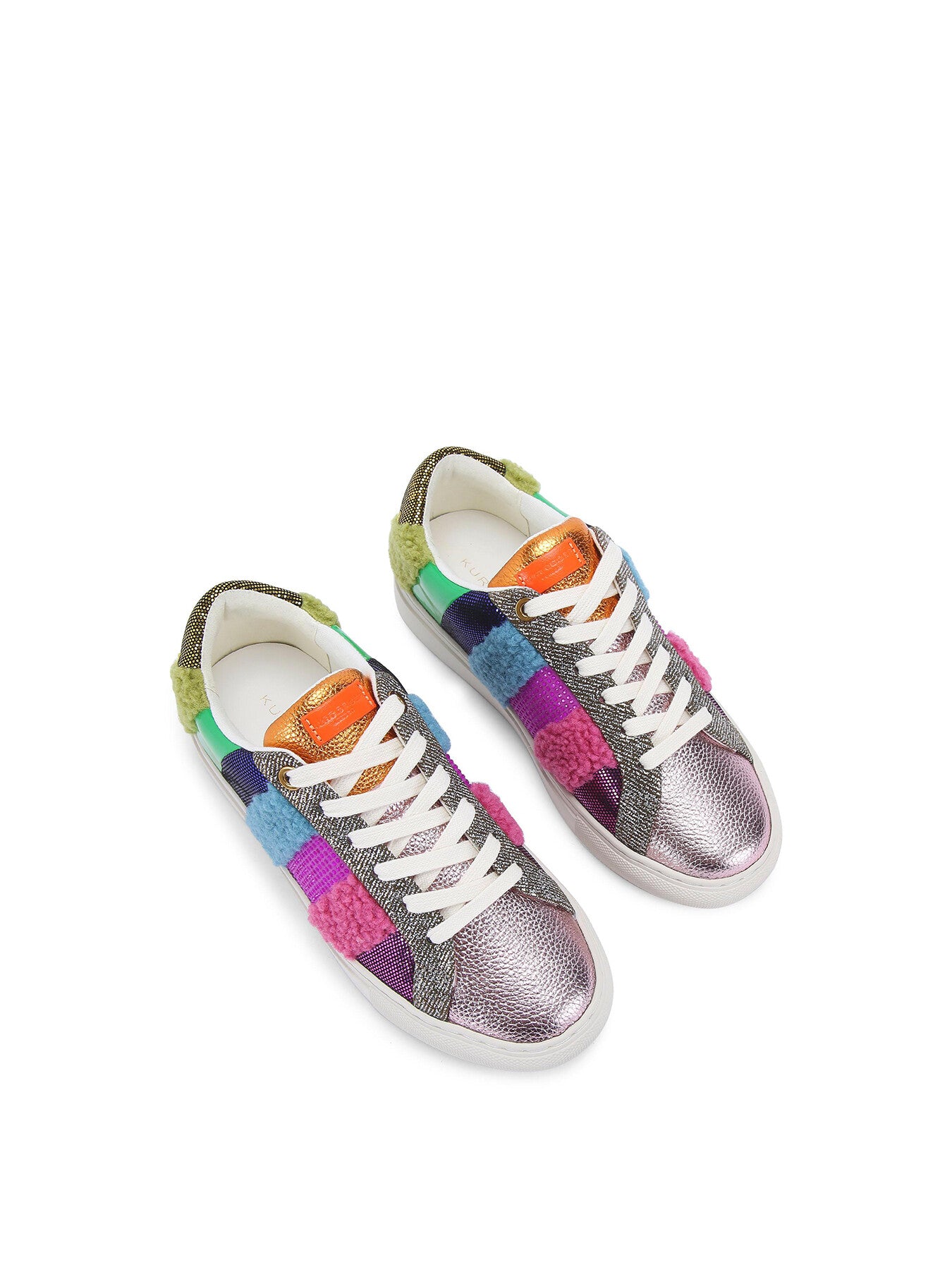 Lane Stripe Lace Up Trainers