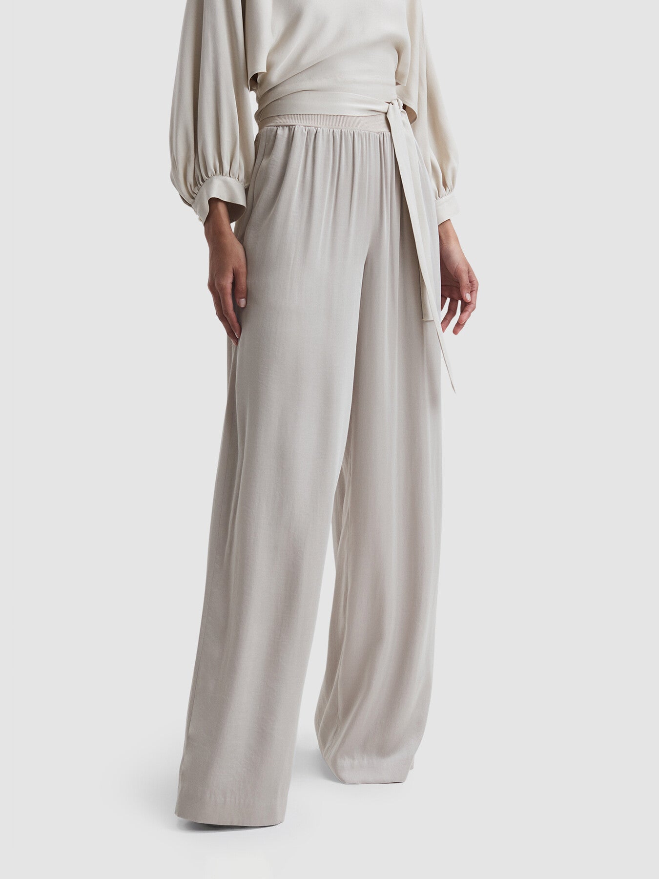 Imogen Wide Leg Elasticated Waist Trousers