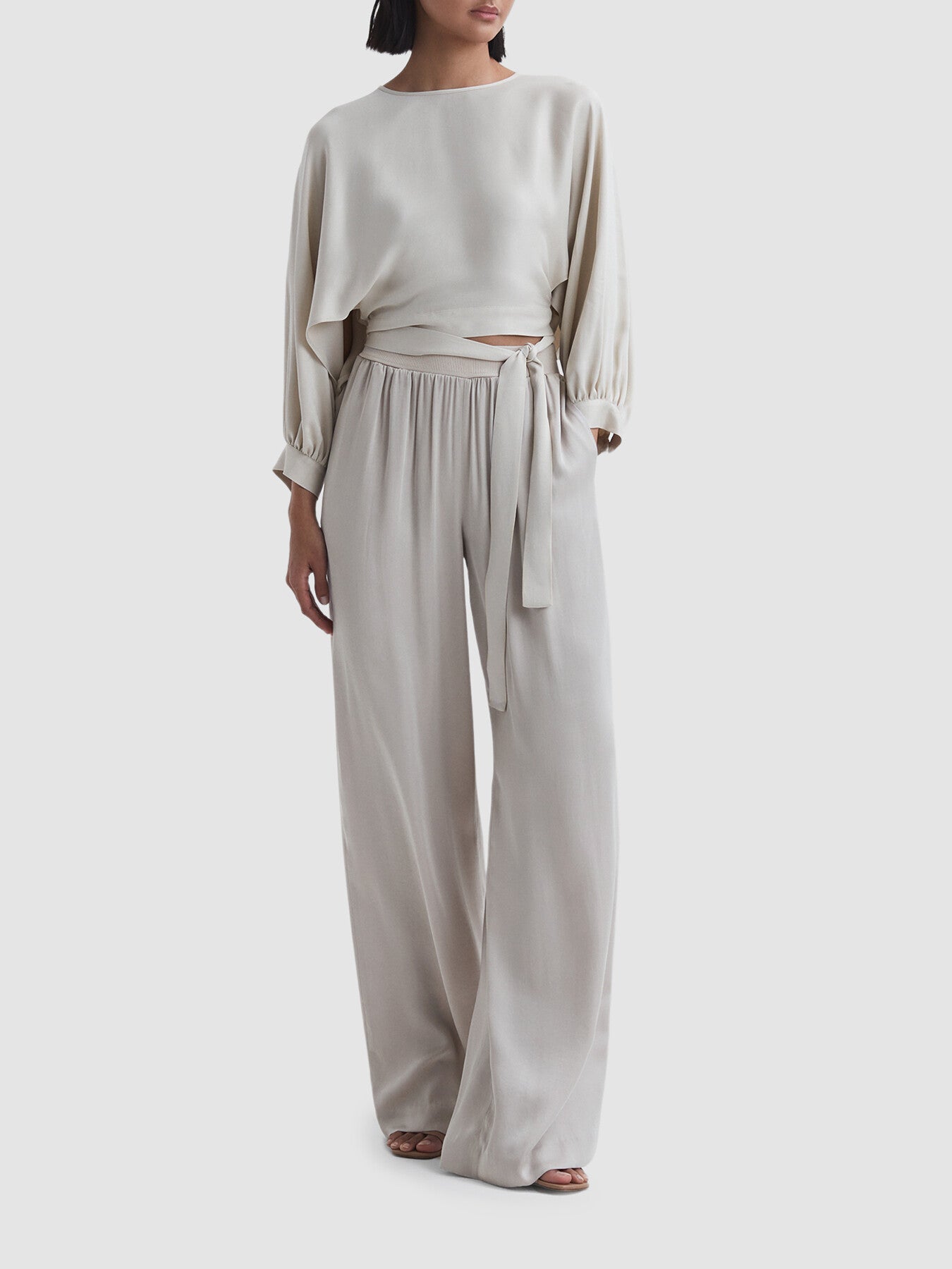 Imogen Wide Leg Elasticated Waist Trousers