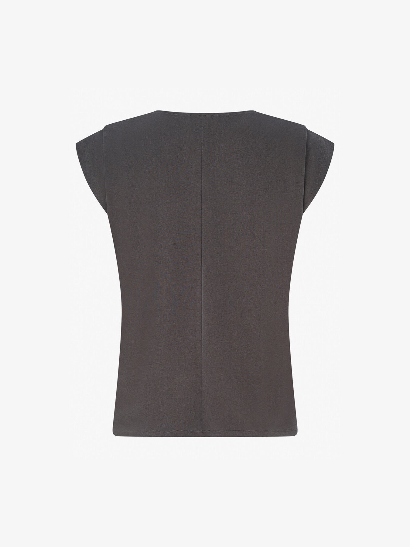Khaki Zipped T-Shirt