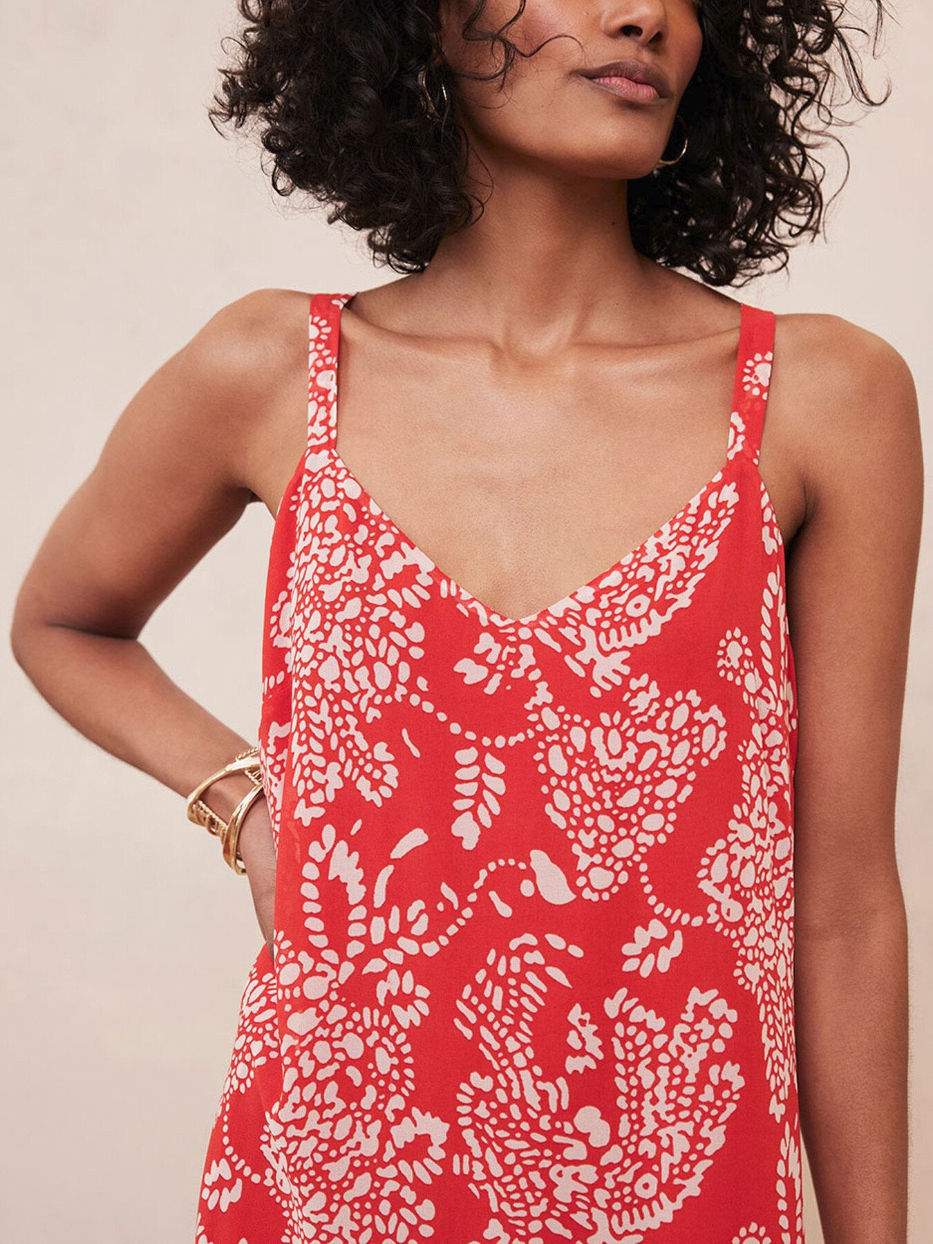 Gracie Print Midi Dress