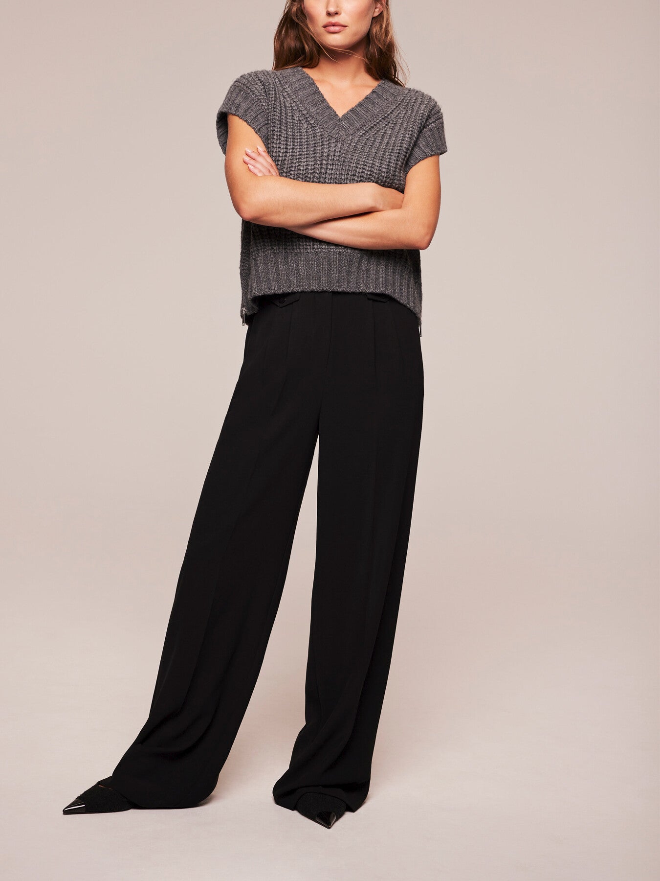 Pocket Wide Trousers