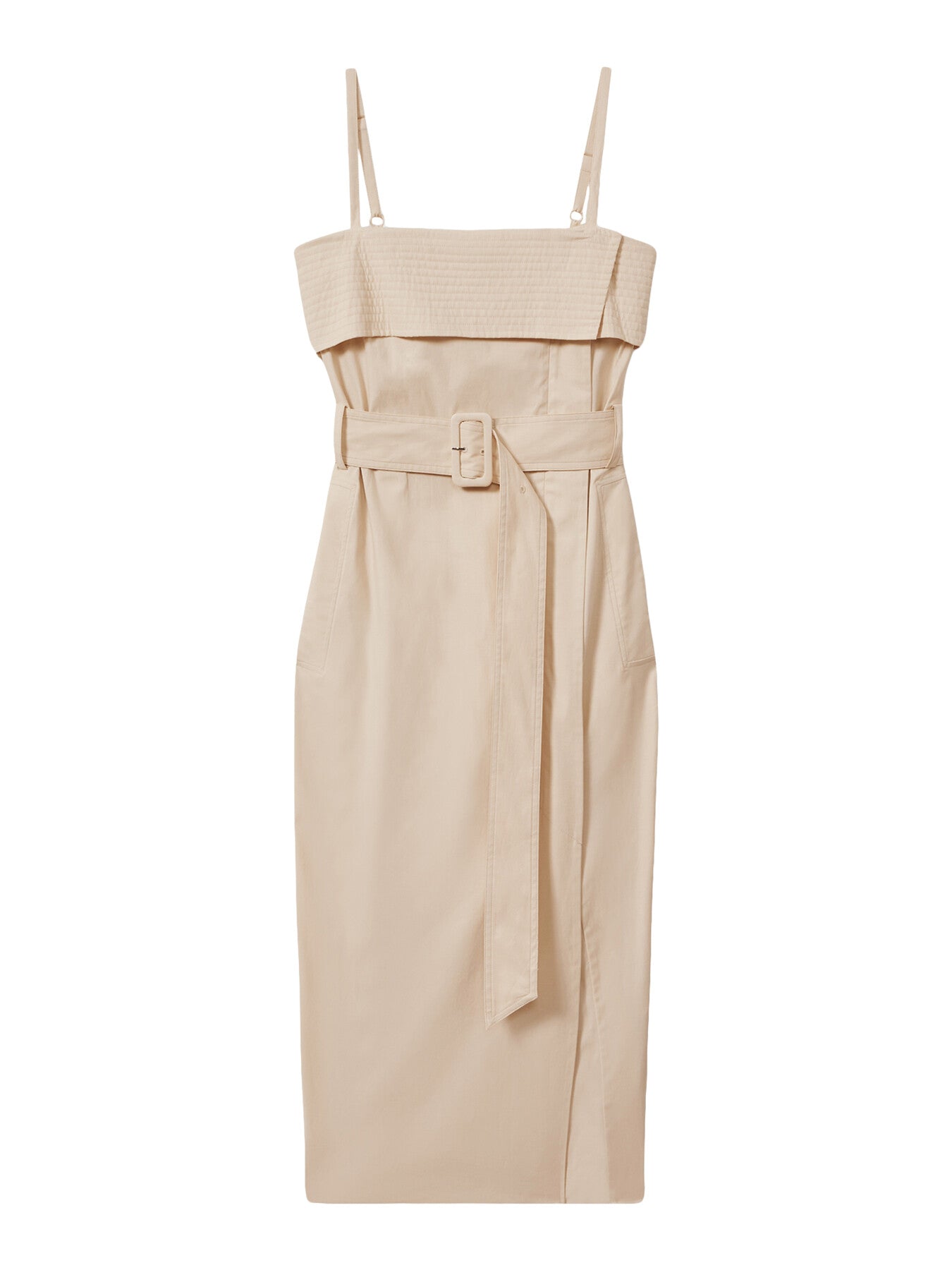 Dhalia Cargo Belted Midi Dress
