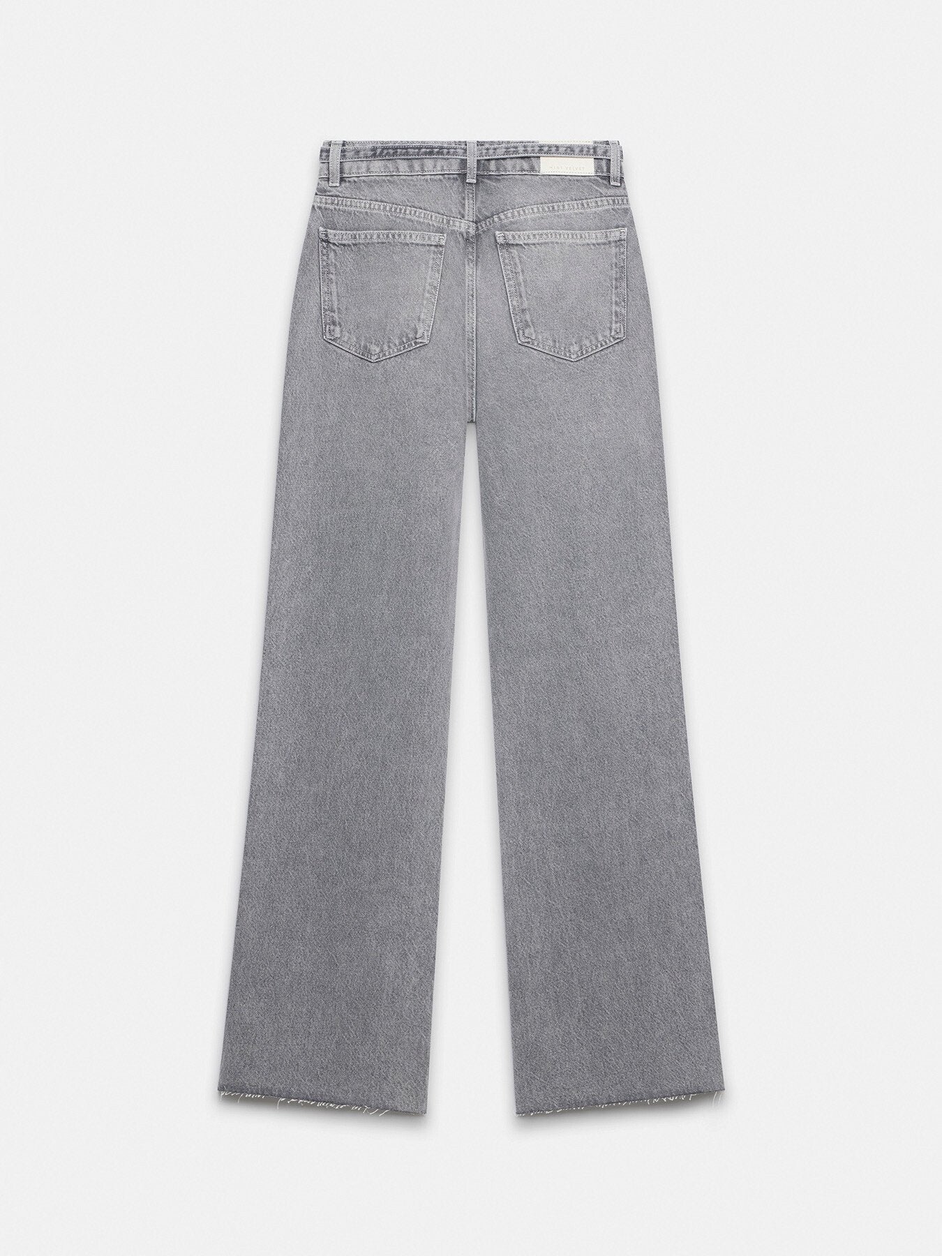 Washed Relaxed Wide Jeans