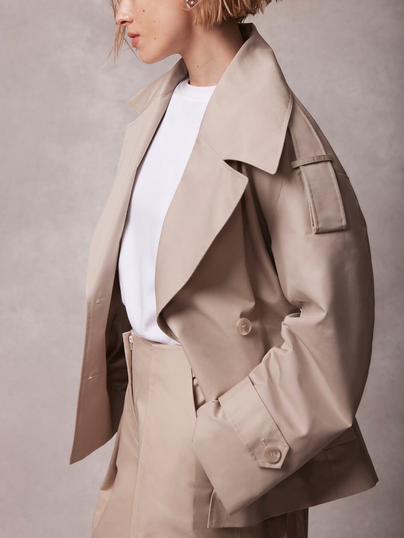 Short Trench Jacket
