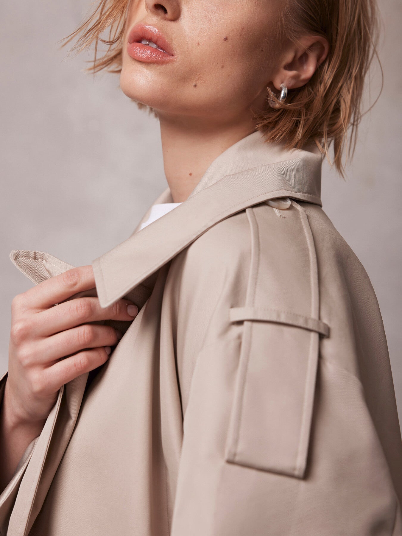 Short Trench Jacket