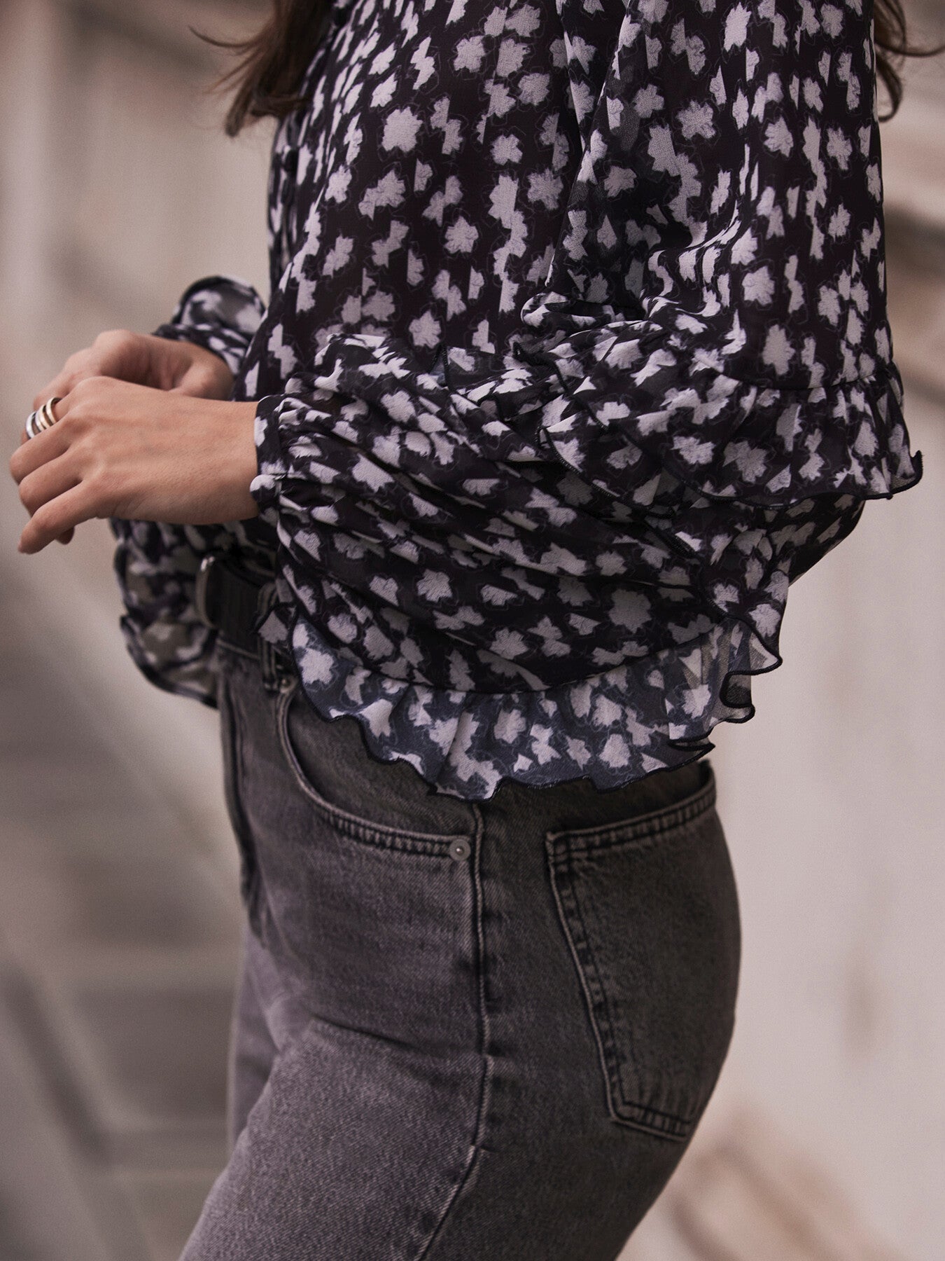 Floral Print Blouse