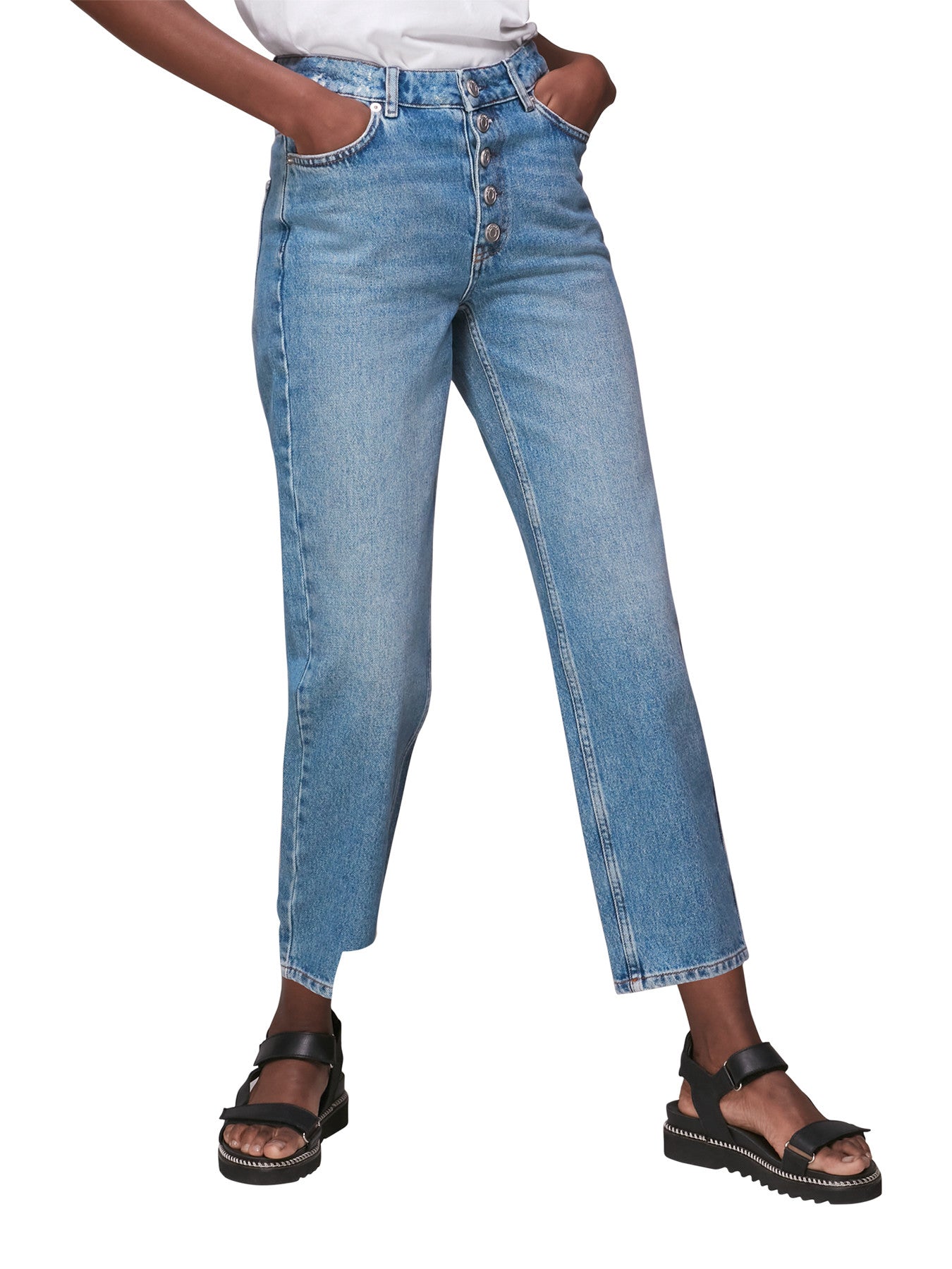 Hollie Button Front Jean