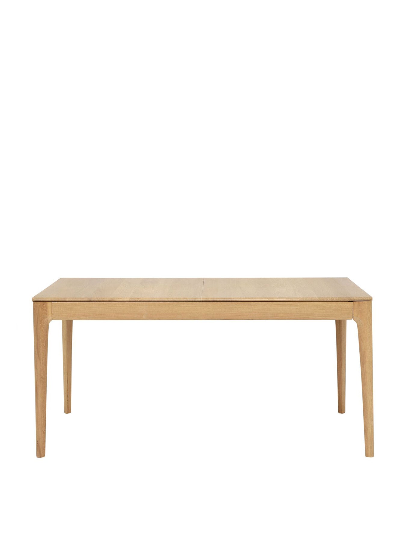 Neutral Romana Medium Extending Wood Dining Table