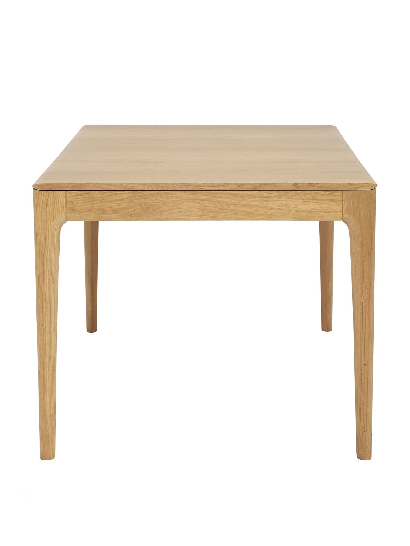 Neutral Romana Medium Extending Wood Dining Table