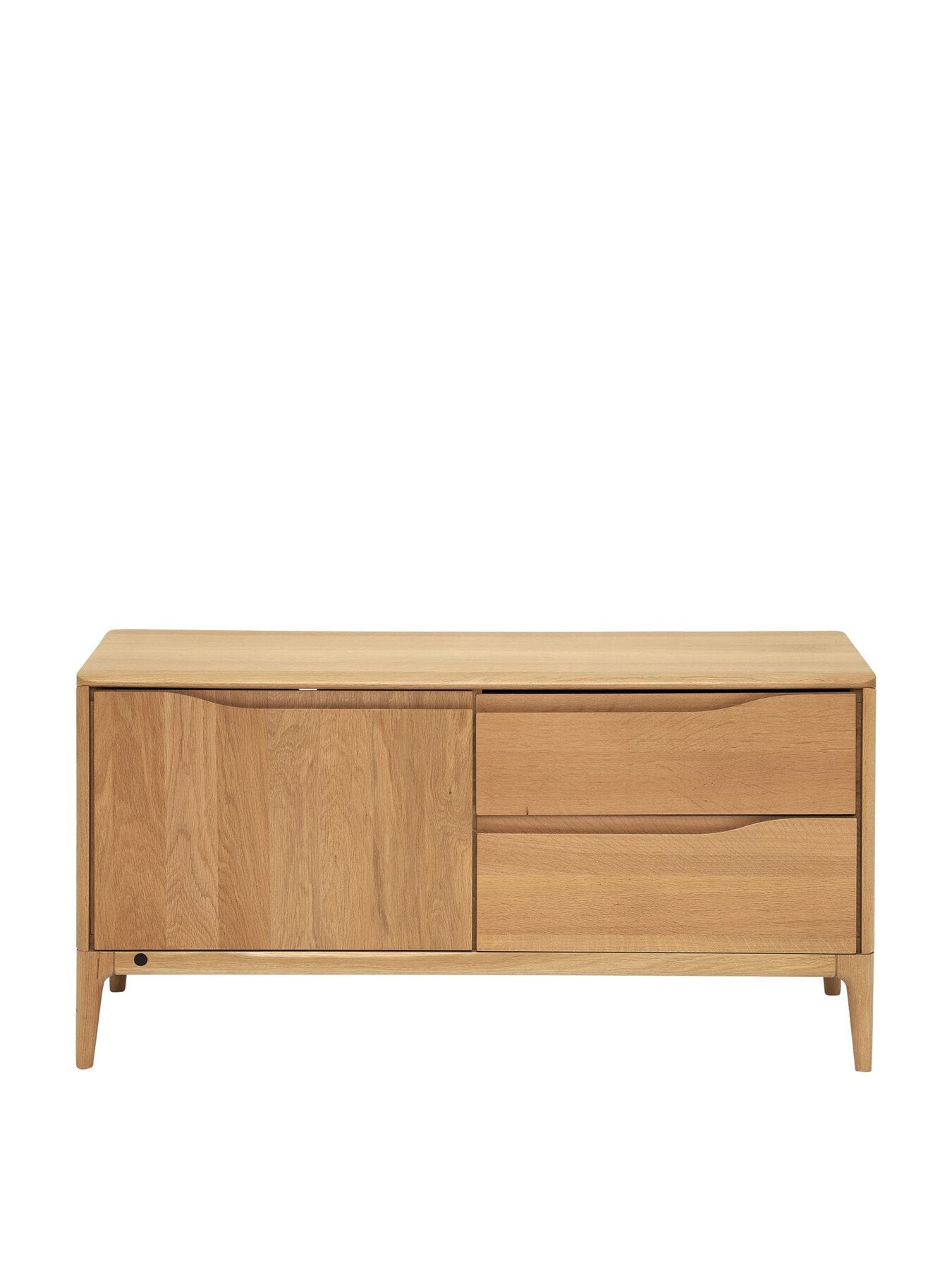 Neutral Romana Oak Wood TV Unit