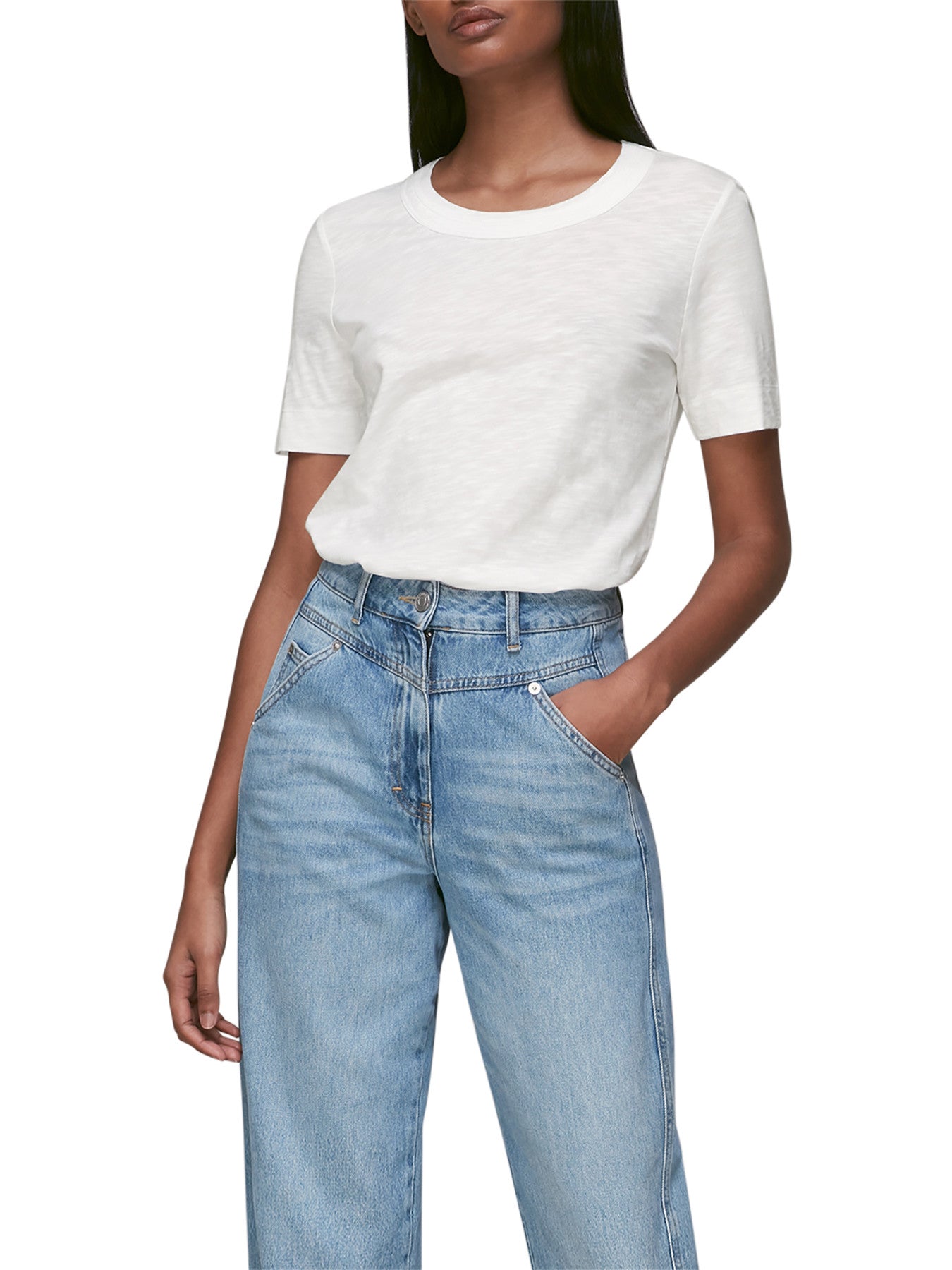 Rosa Double Trim T-Shirt