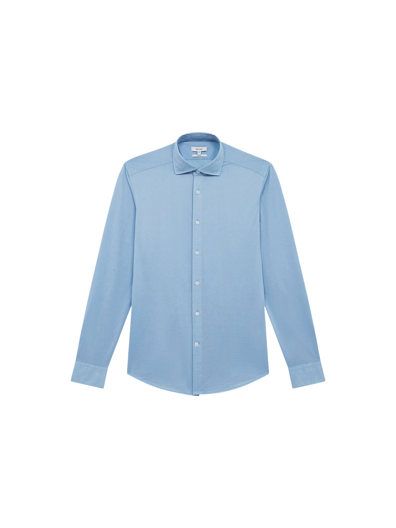 Nate Cutaway Collar Jersey Slim Fit Shirt