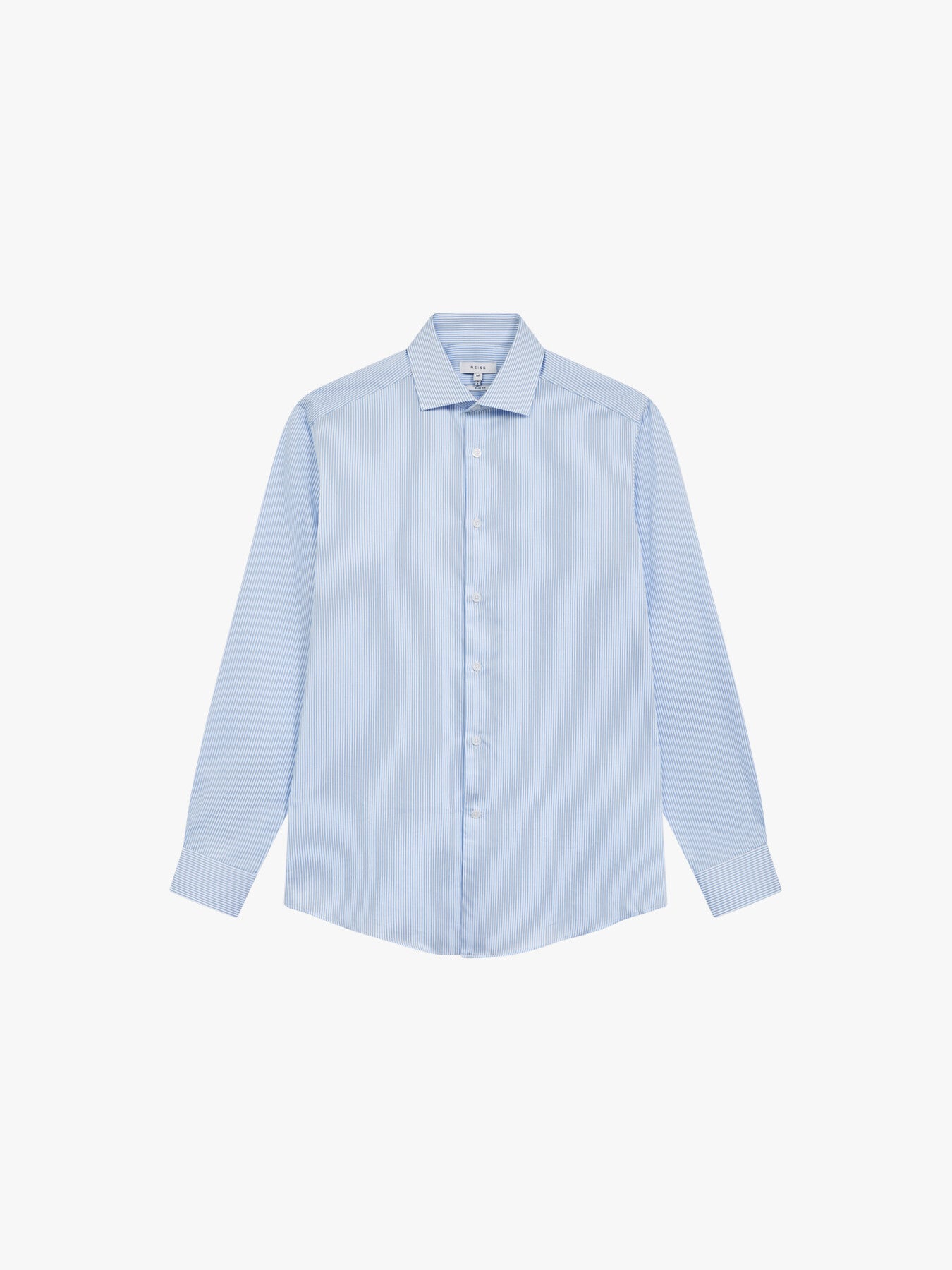 Blue StripeRemote Bengal Striped Cotton Slim Fit Shirt